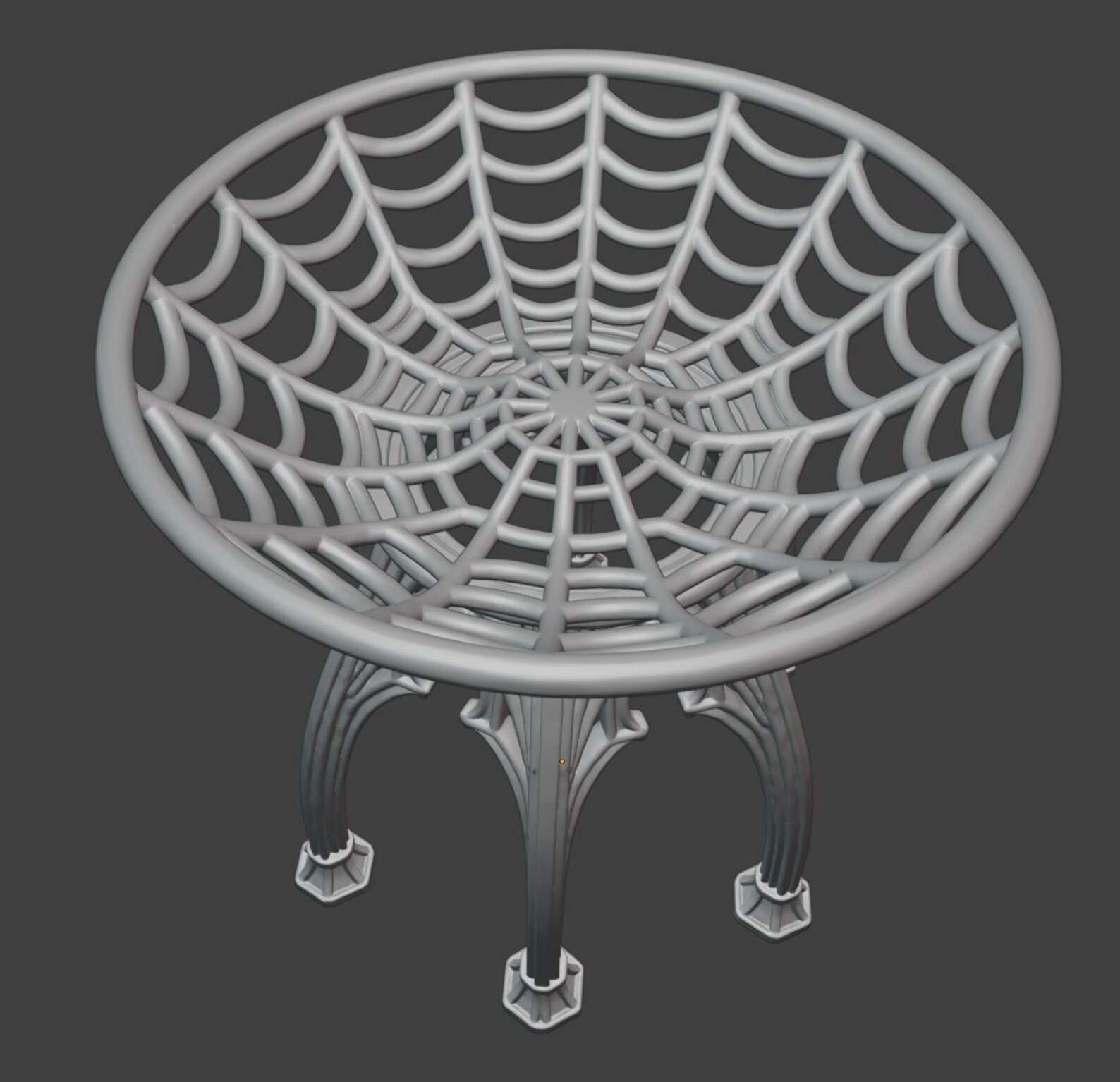 Gothic Spiderweb Bowl Stand, Halloween Candy Bowl thumbnail 8