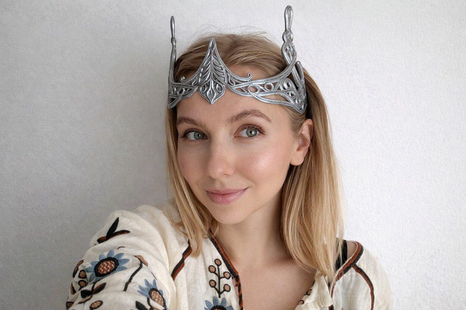 Elven Crown Headdress - Elf Circlet thumbnail 9