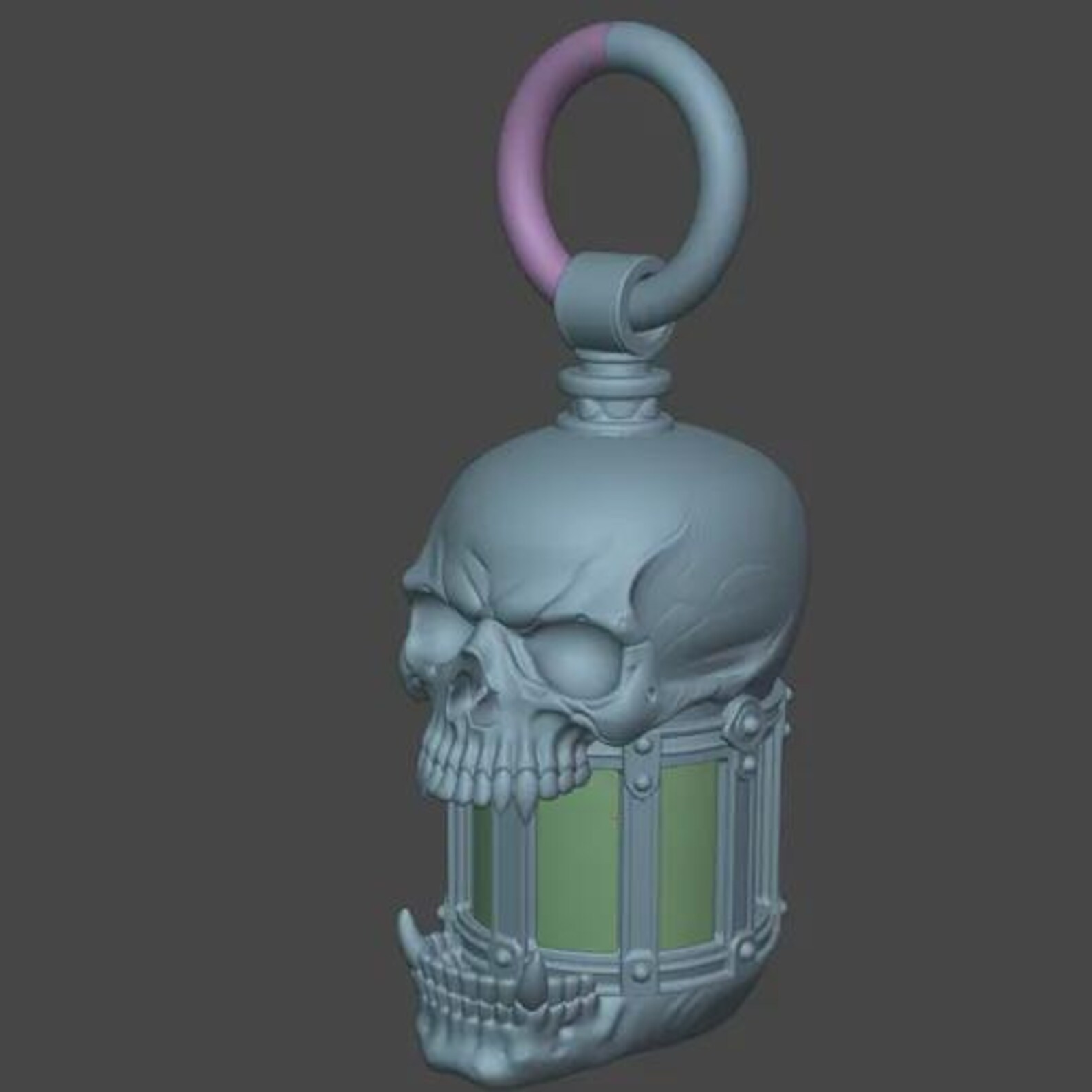 Skeleton Lantern Precut, Skull Lantern thumbnail 10