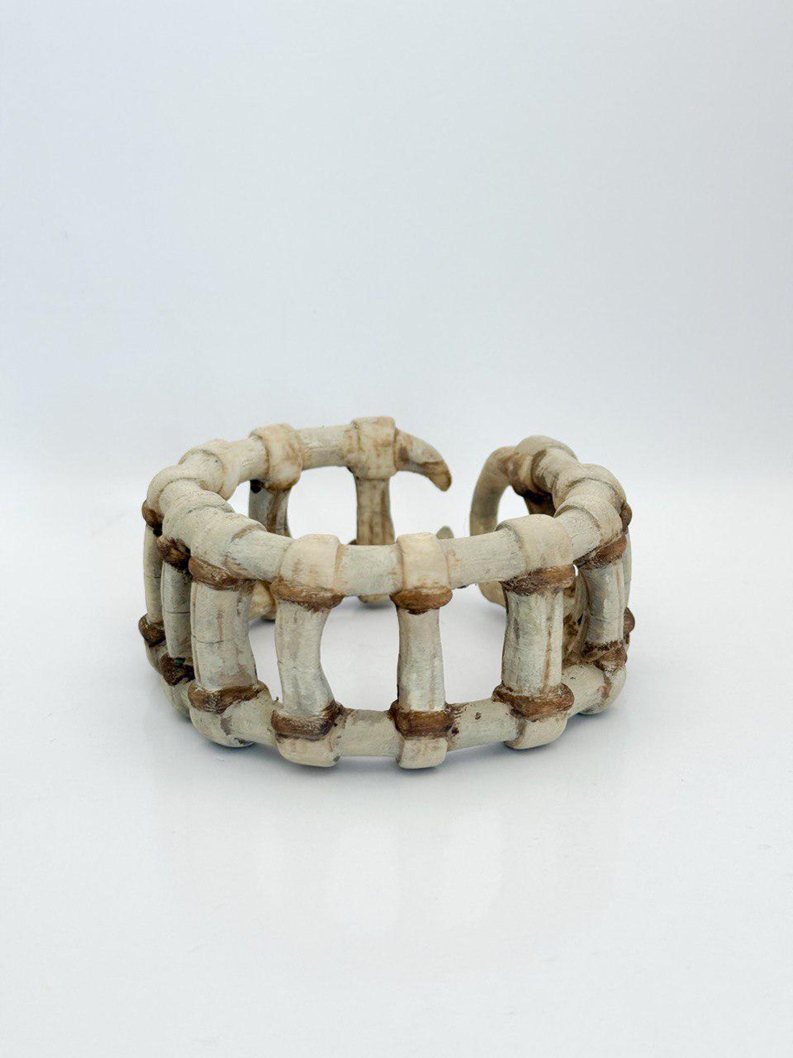 Bone Chain Bracelet - Gothic Bone Jewelry thumbnail 4