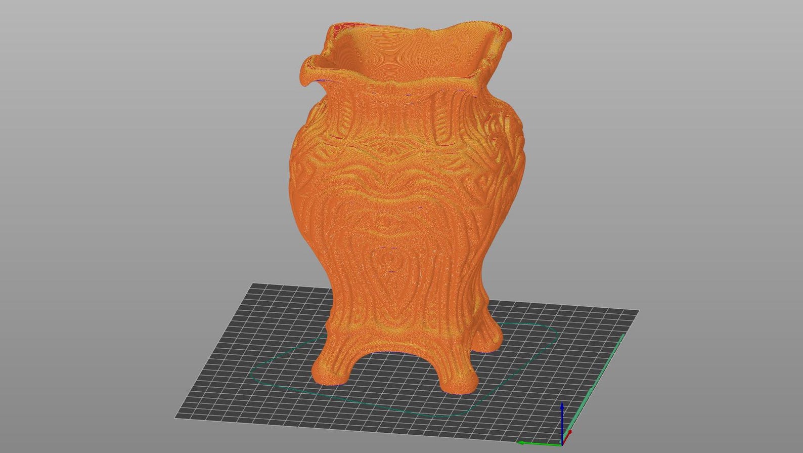 Alien Egg Vase - Biomechanical Sci-Fi Vase thumbnail 9