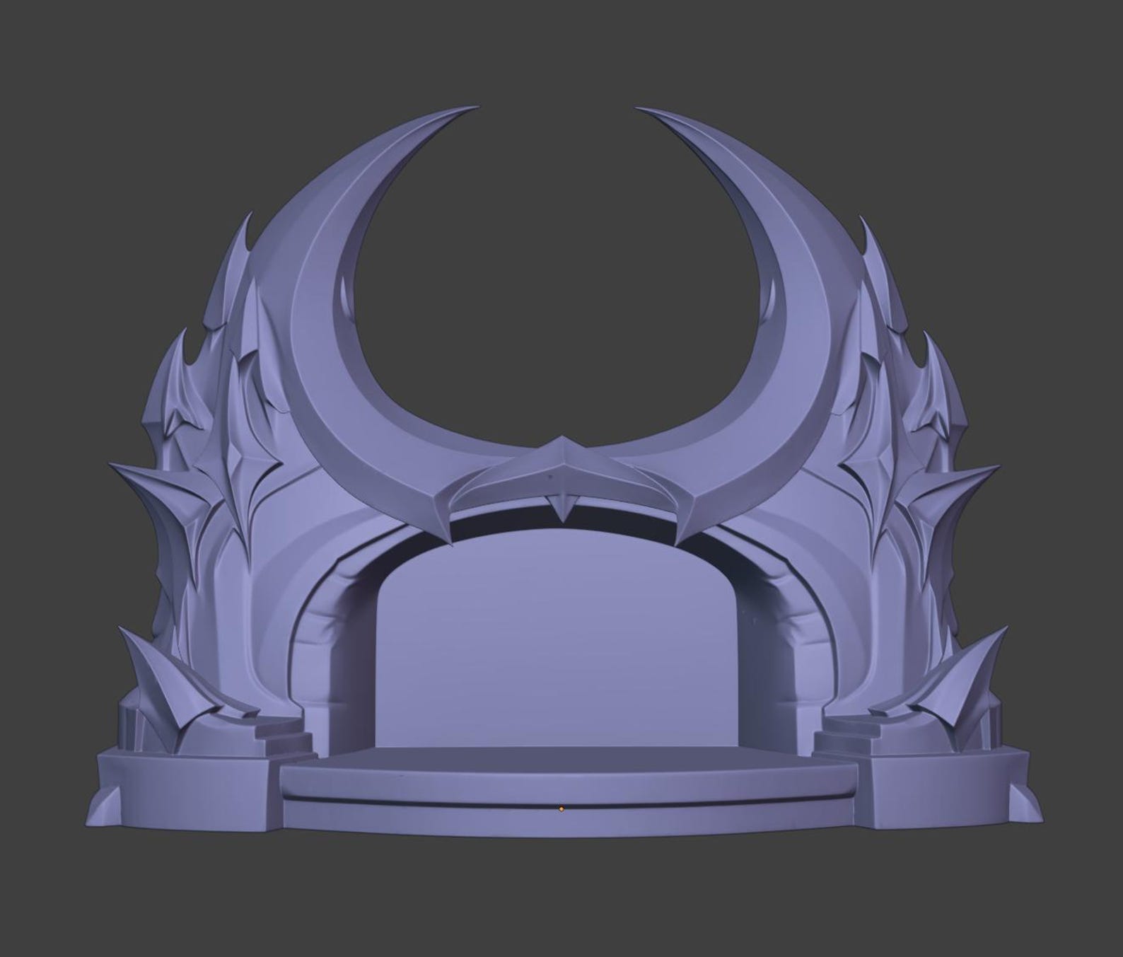Darkmoon Gothic Fireplace, Diorama Display thumbnail 7