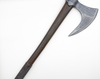 Long Viking Axe STL File – Cosplay Prop, 3D Printing