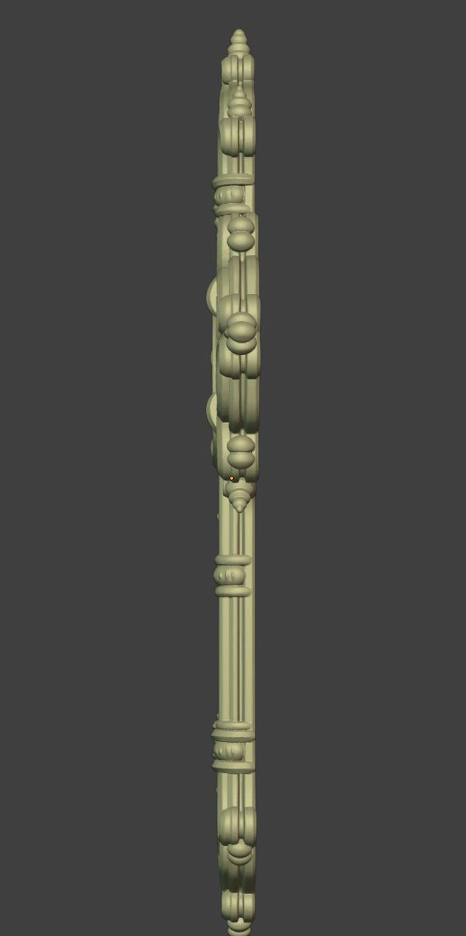 Gothic ornamental cross - Decorative wall art thumbnail 4