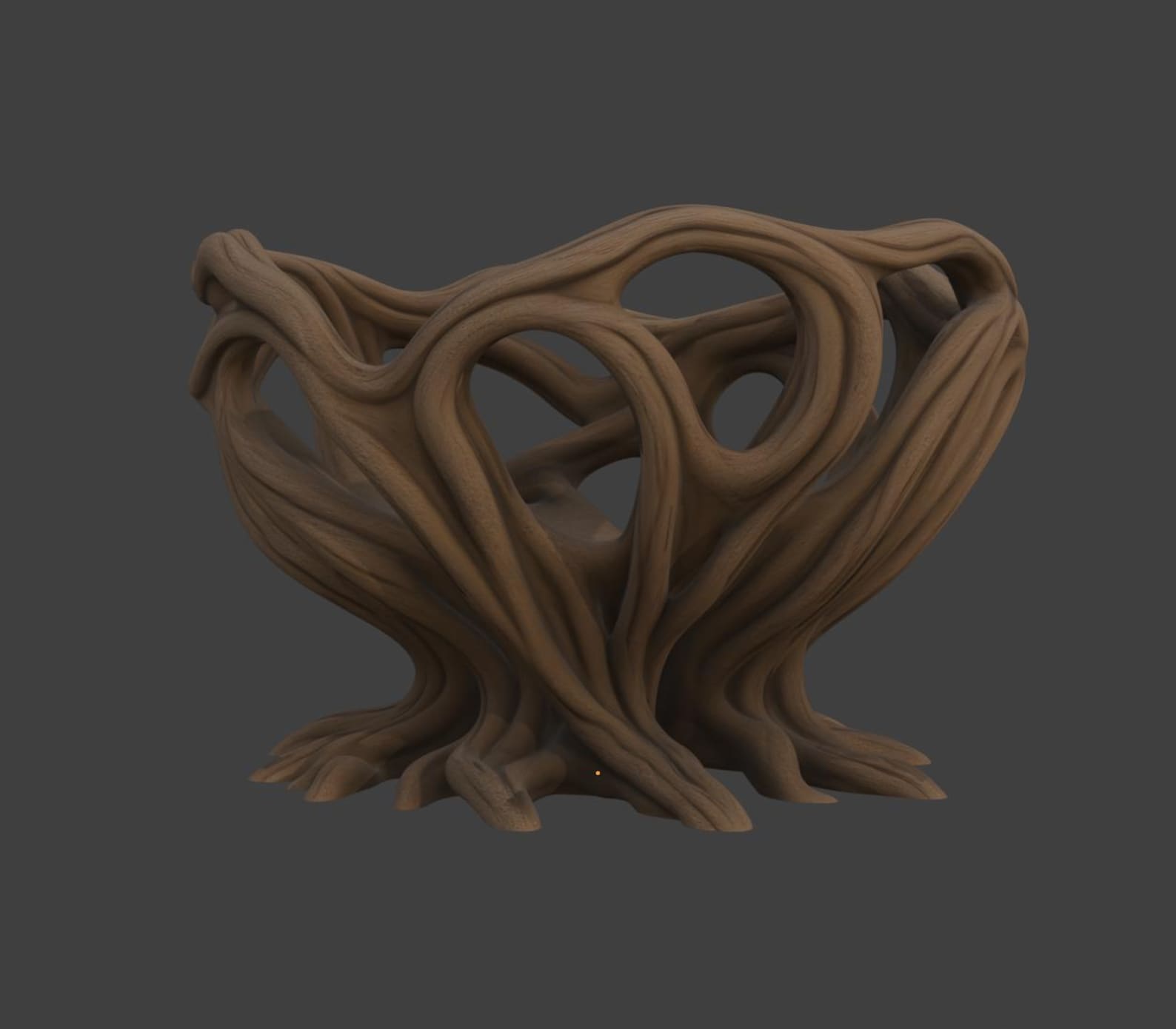 Magic Root Bowl, Fantasy Woodland Decor thumbnail 7