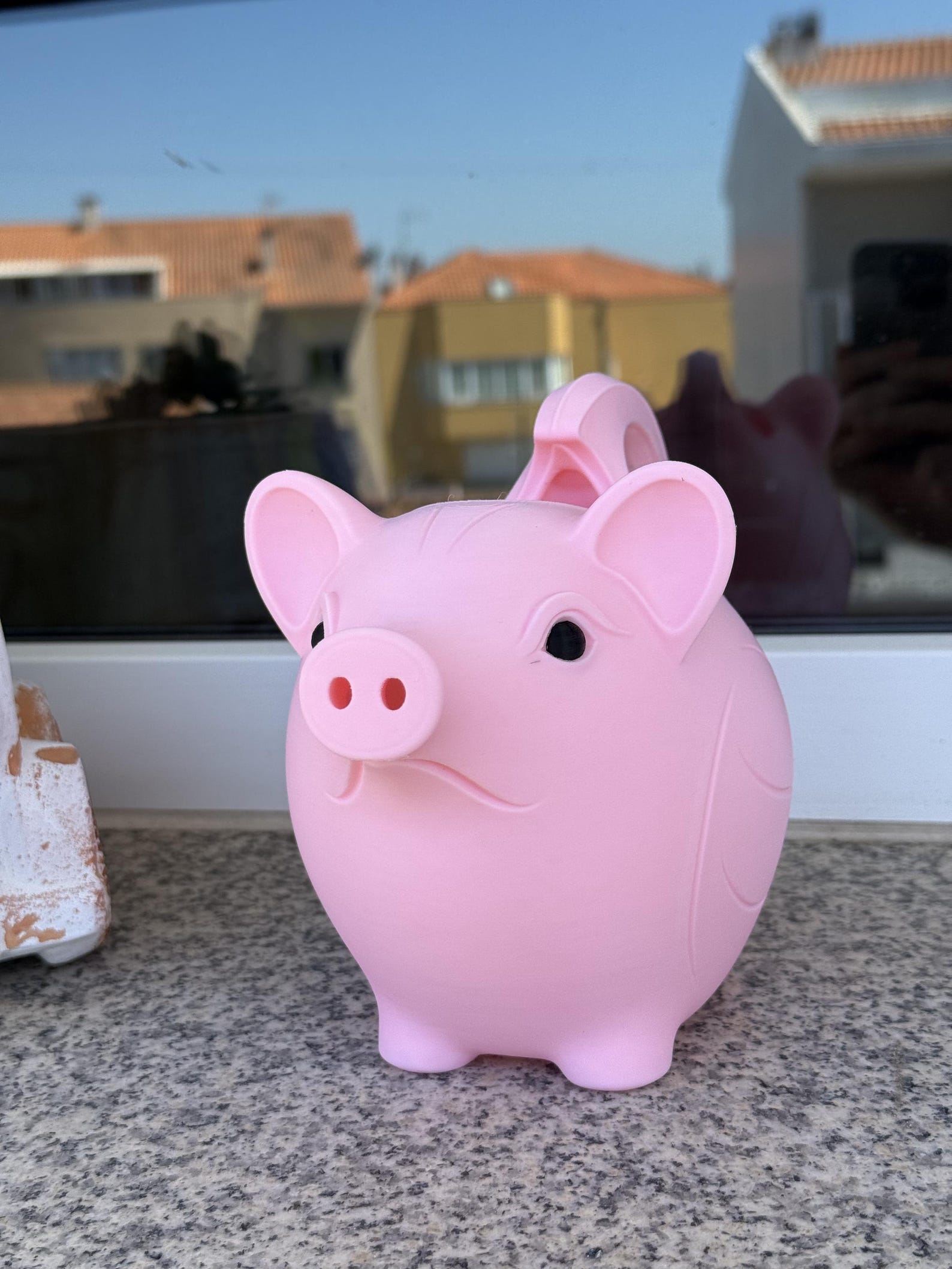 Pig Watering Can, Farm Animal Garden Accessory thumbnail 3