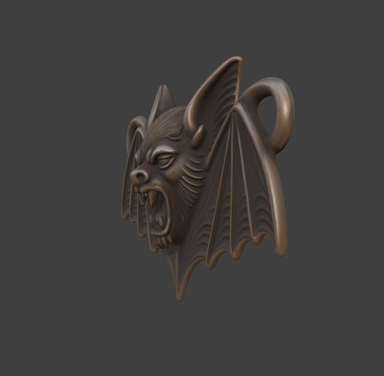 Vampire Bat Pendant thumbnail 3