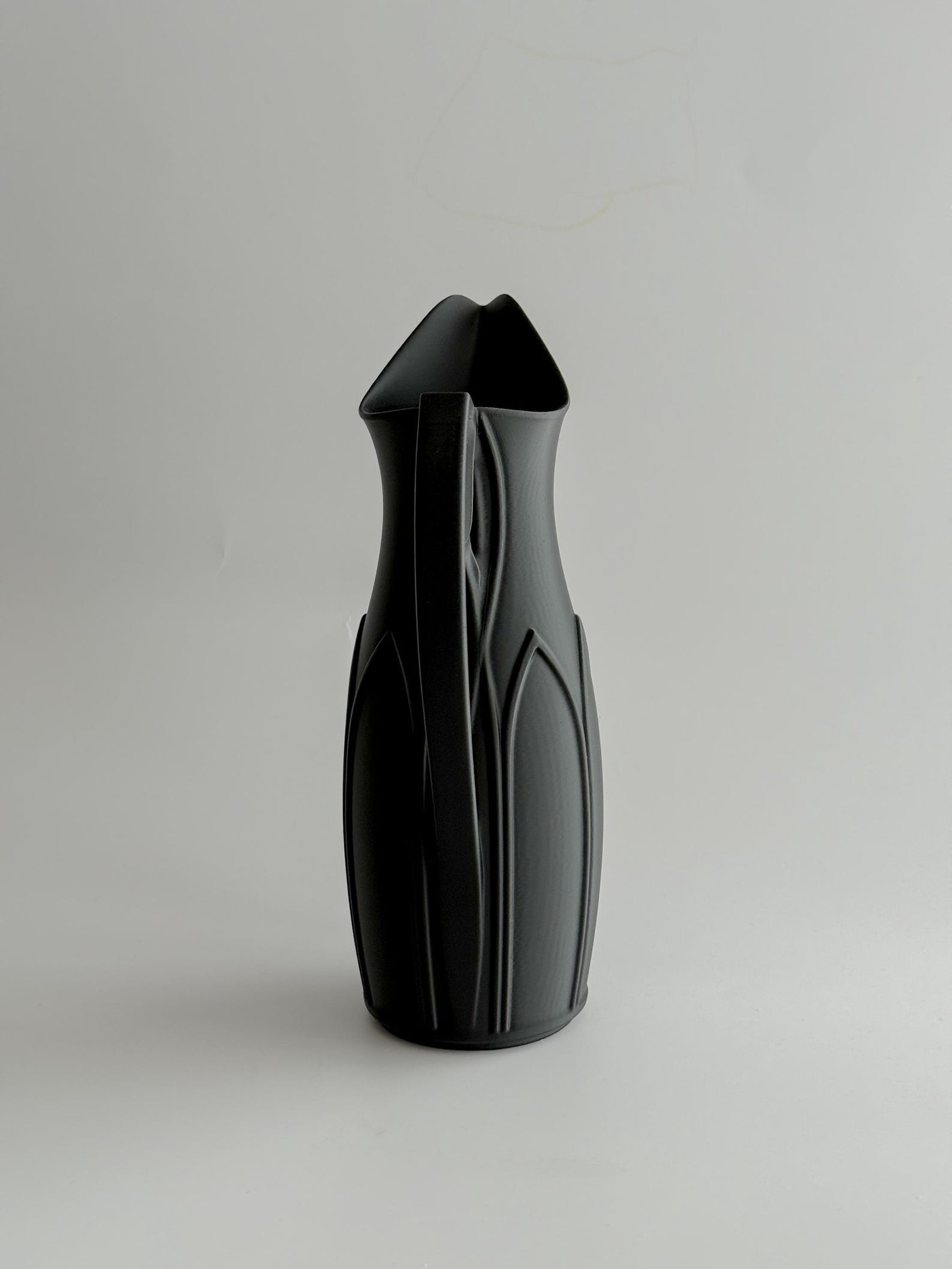 Sleek Gothic Jug, Dark Fantasy Pitcher thumbnail 2
