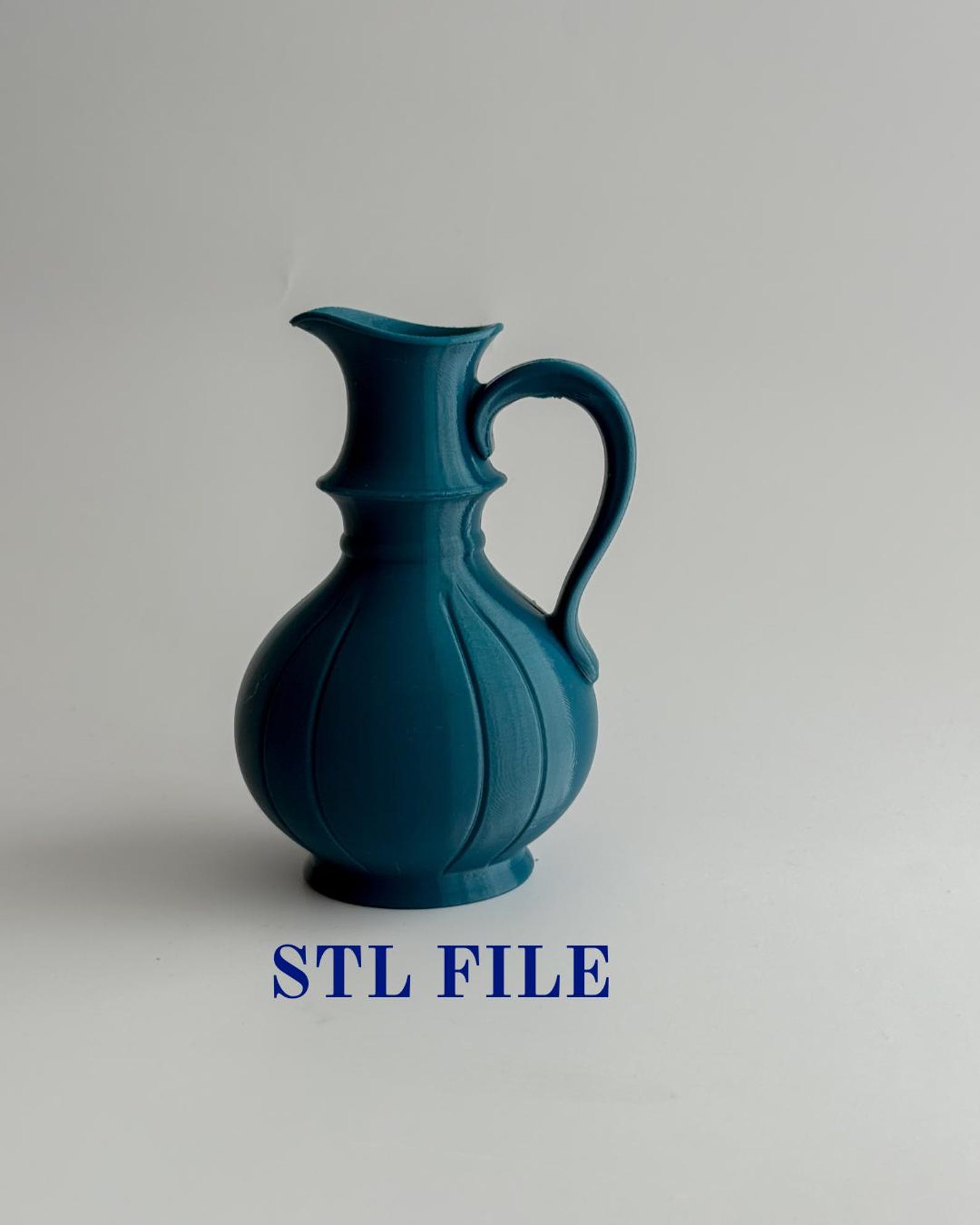 Gothic Narrow Neck Jug, Medieval Pitcher Vase