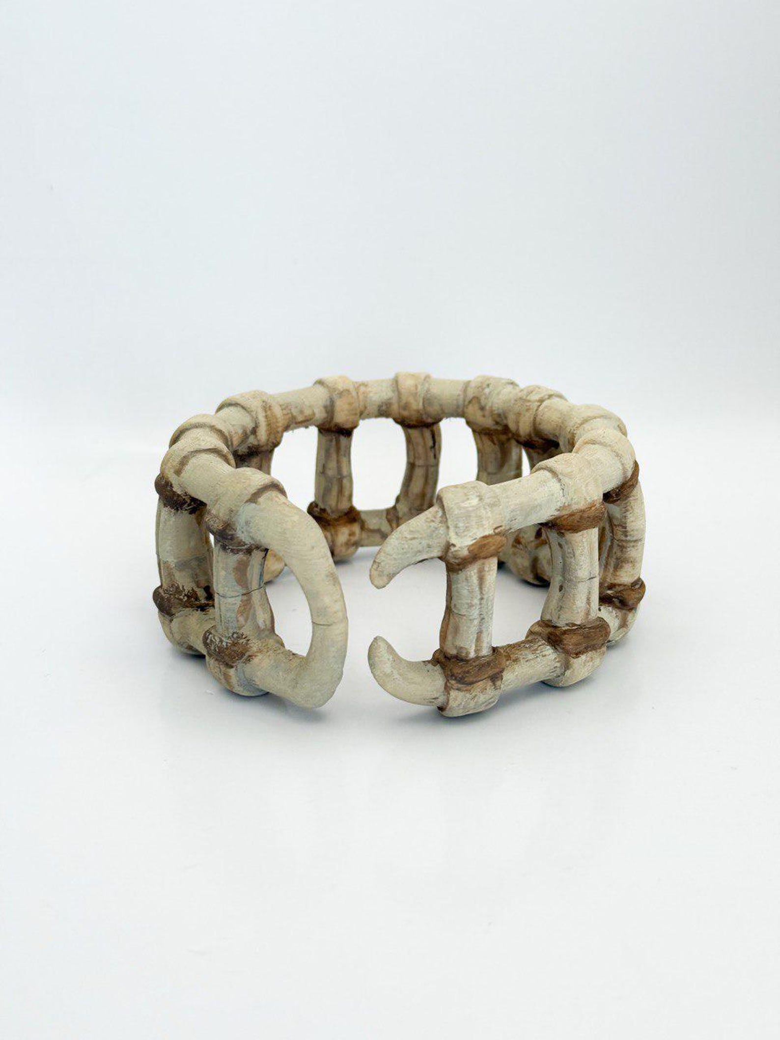 Bone Chain Bracelet - Gothic Bone Jewelry thumbnail 3