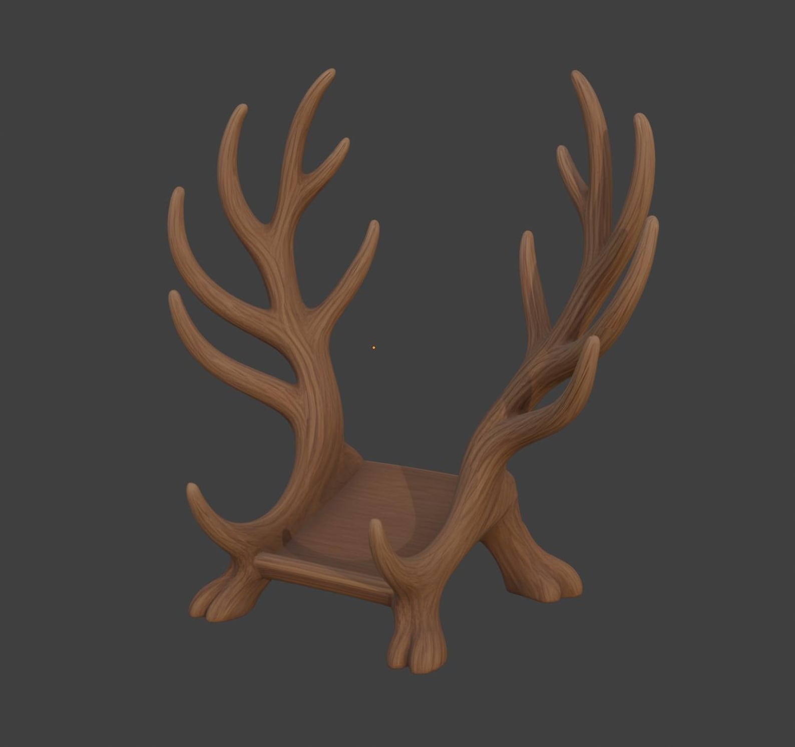 Elk Antlers Book Stand - Deer Horns Book Holder thumbnail 5
