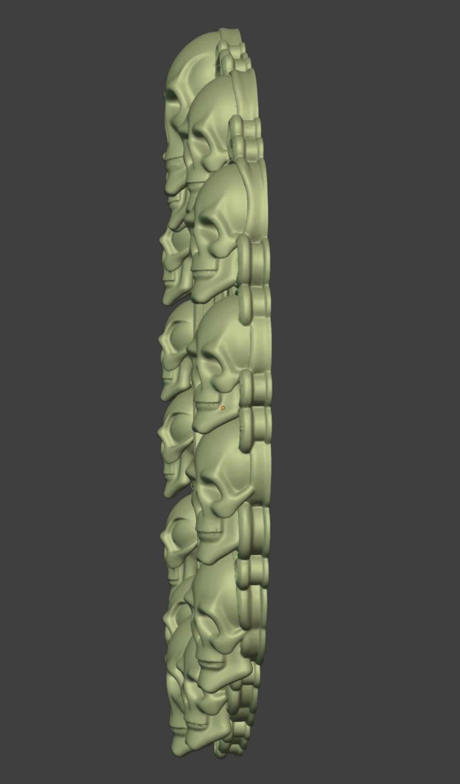 Skulls Frame - Gothic Skull Mirror Frame thumbnail 6
