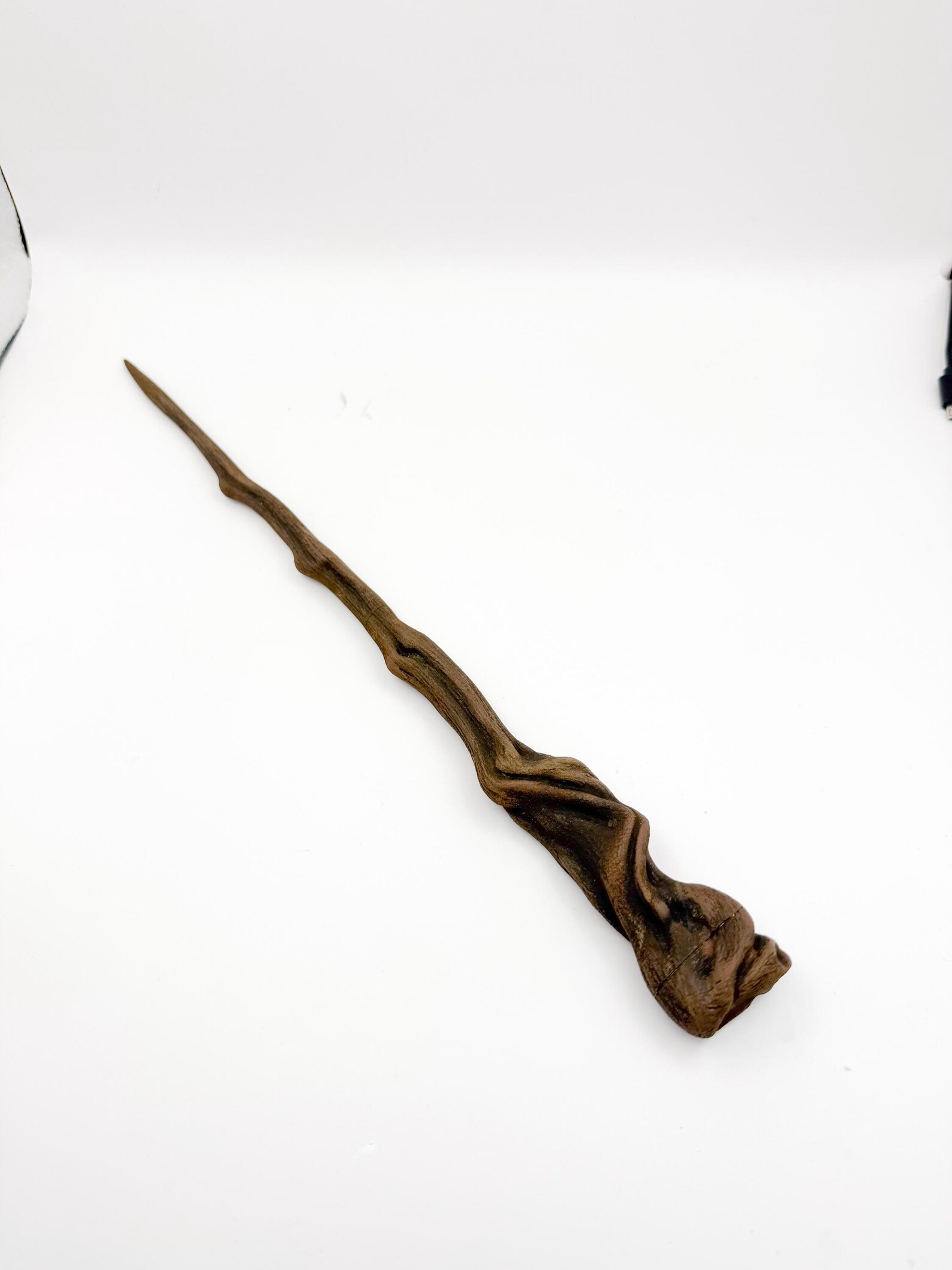 Wooden Magic Wand, Wizard Cosplay Prop thumbnail 3