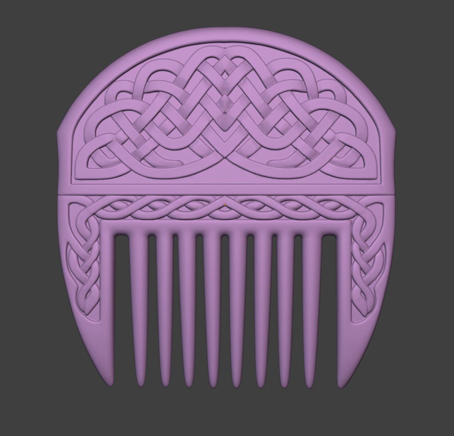 Viking Knot Hair Comb thumbnail 6