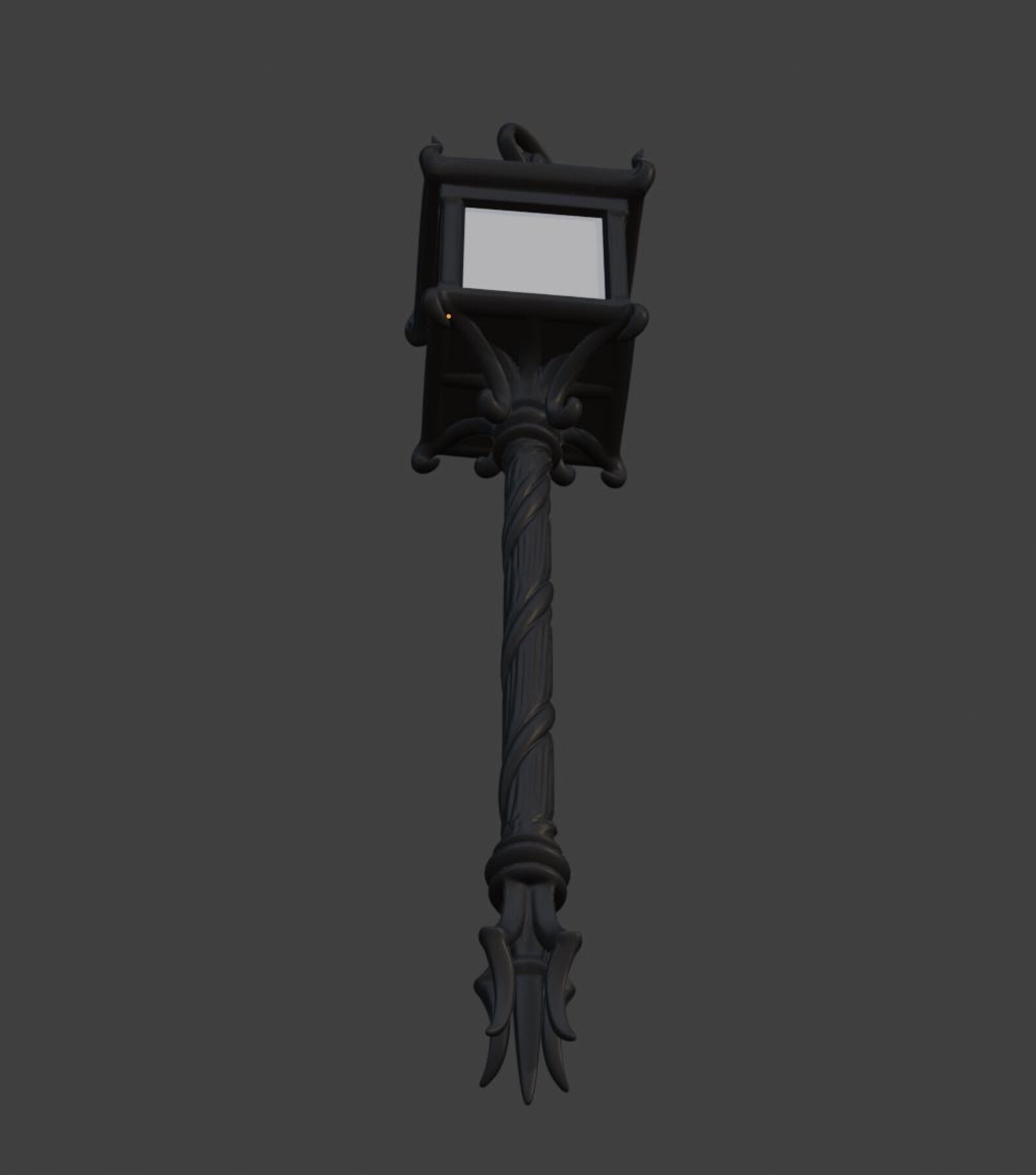 Gothic Handheld Lantern, Tealight Candle Holder, Witch Decor thumbnail 10