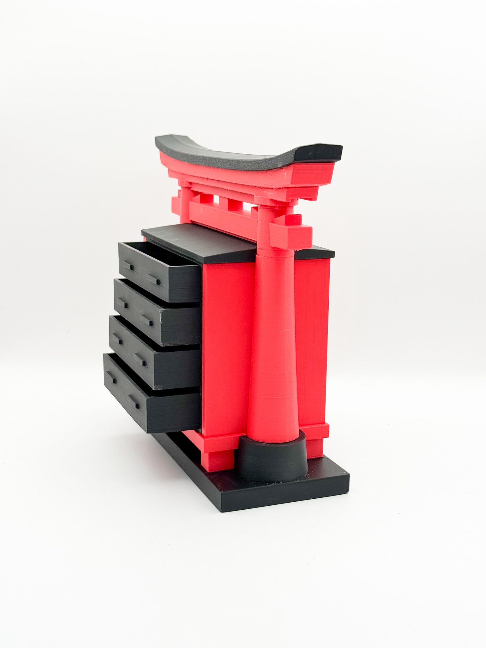 Japanese Torii Dresser, Zen Desk Organizer thumbnail 4