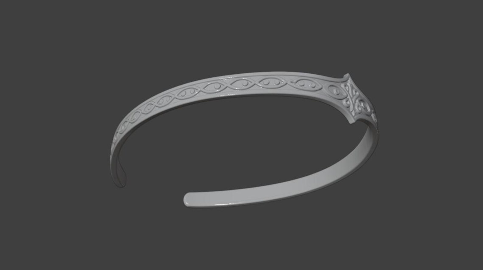 Celtic Princess Circlet - Fantasy Crown Headband thumbnail 10