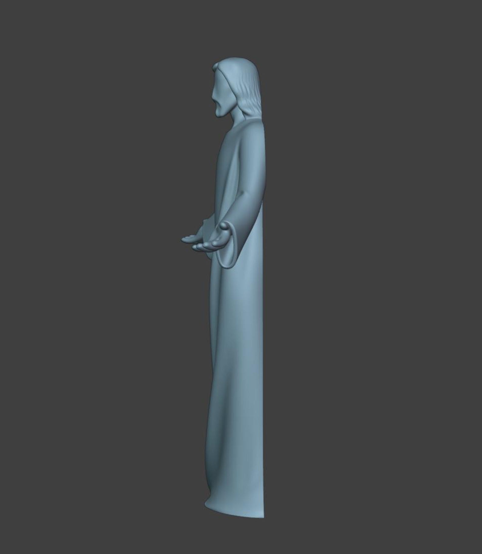 Minimal Jesus Christ Statue, Christian Wall Hanging & Standing Figurine thumbnail 8