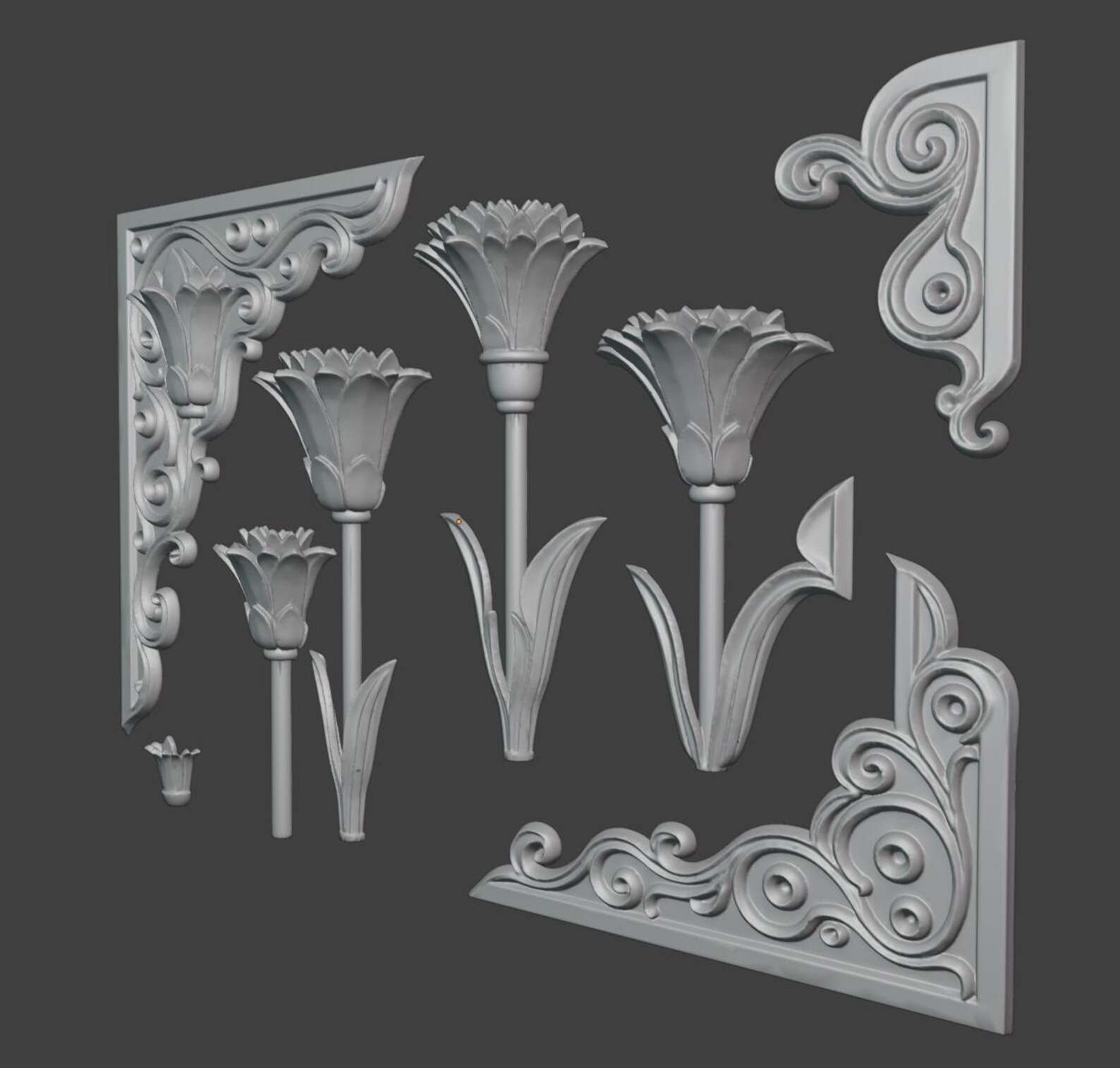 Egyptian Lotus Book Cover & Corner Set thumbnail 4