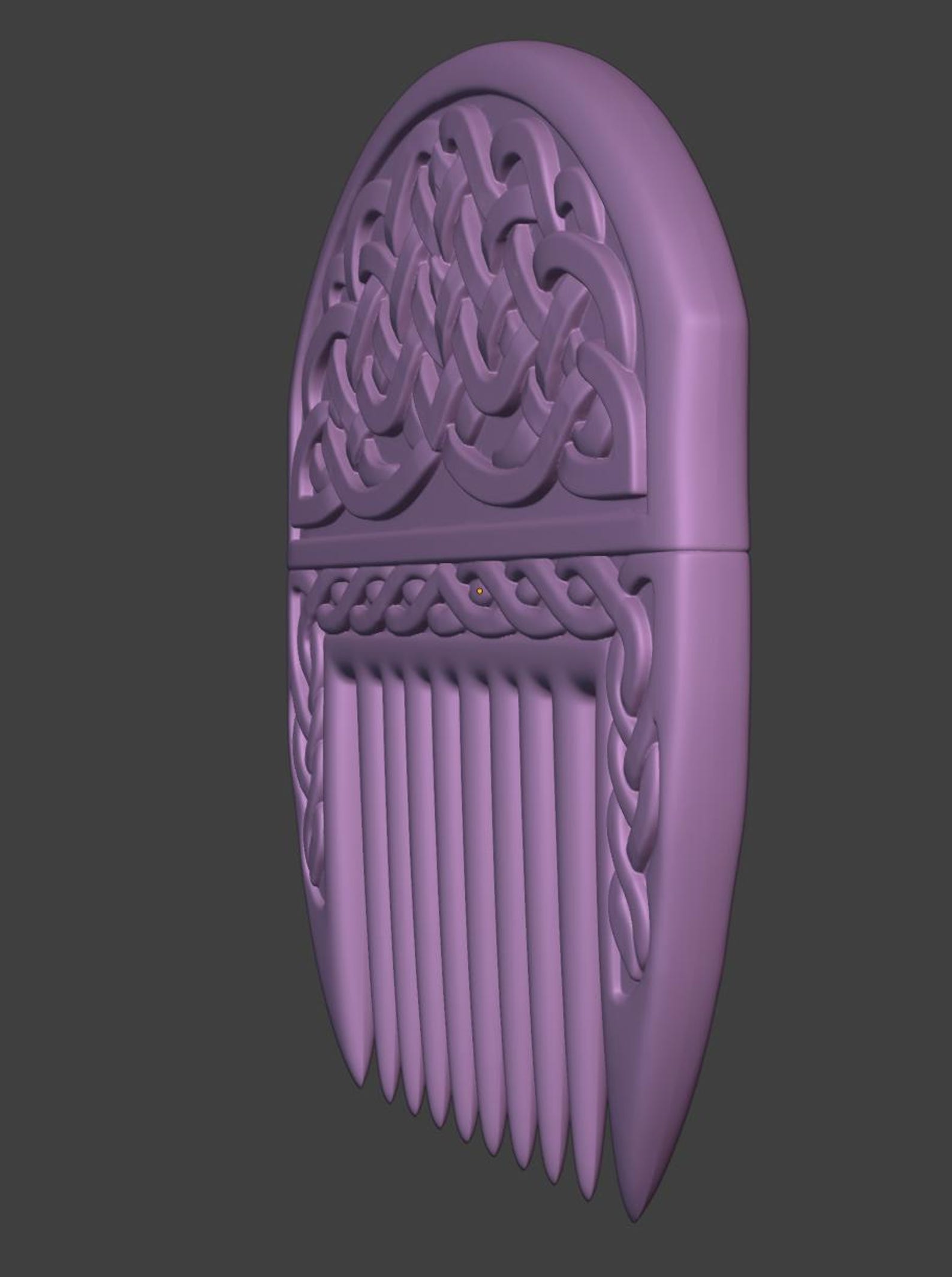 Viking Knot Hair Comb thumbnail 7