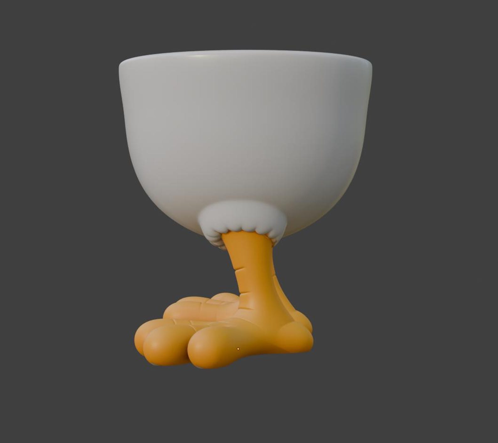 Duck Feet Egg Cup, Funny Chicken Egg Holder thumbnail 5