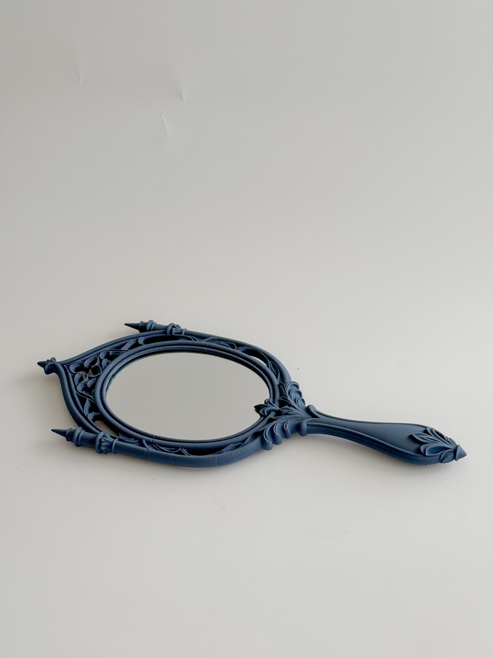 Gothic Cathedral Hand Mirror, Dark Fantasy Vanity Mirror thumbnail 2
