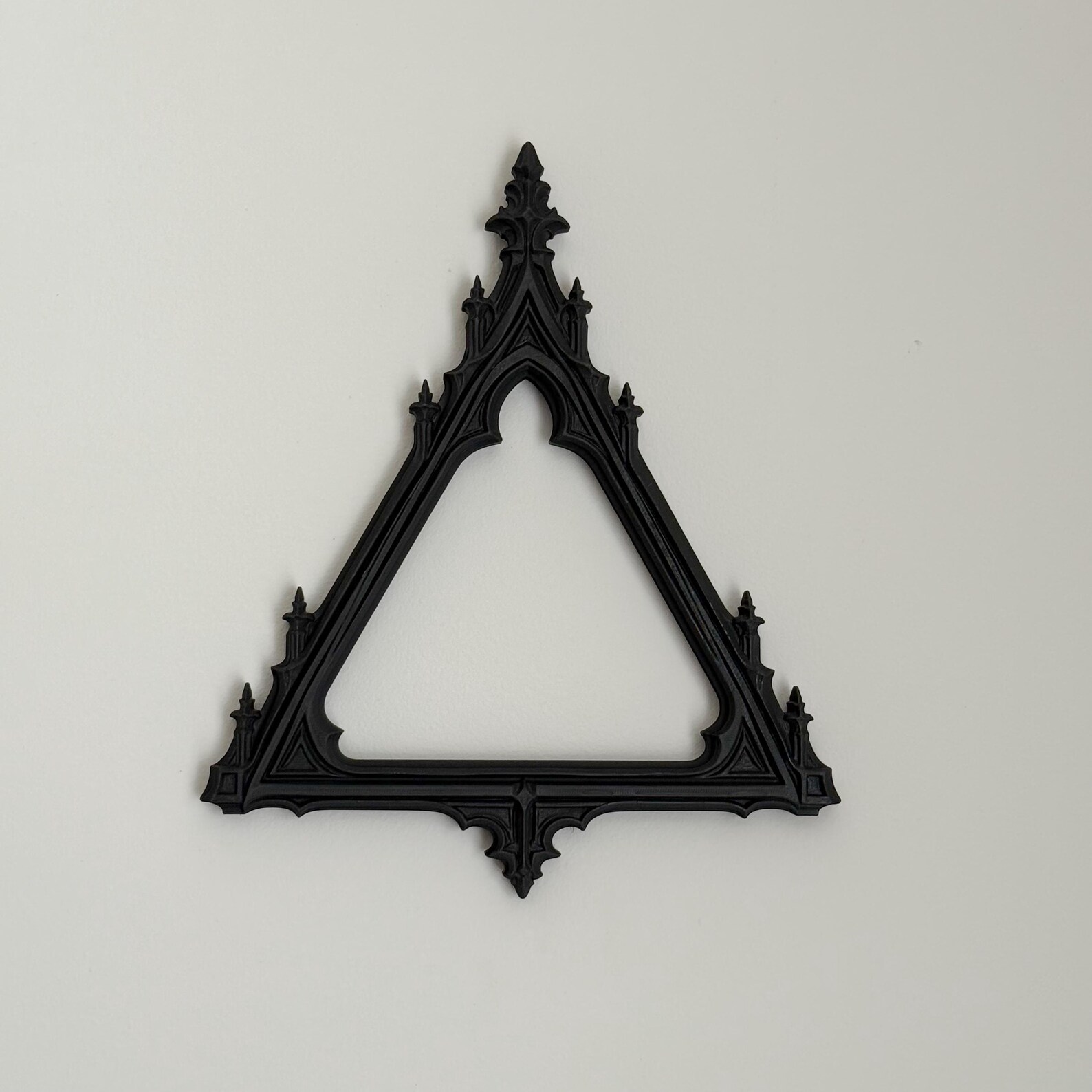Cathedral Gothic Triangle Wall Frame, Mirror Frame thumbnail 2