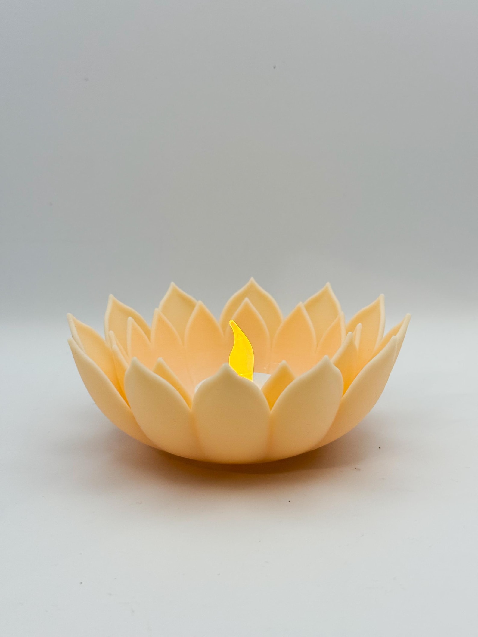 Lotus Tea Light Holder, Decorative Bowl for Home Decor and Meditation