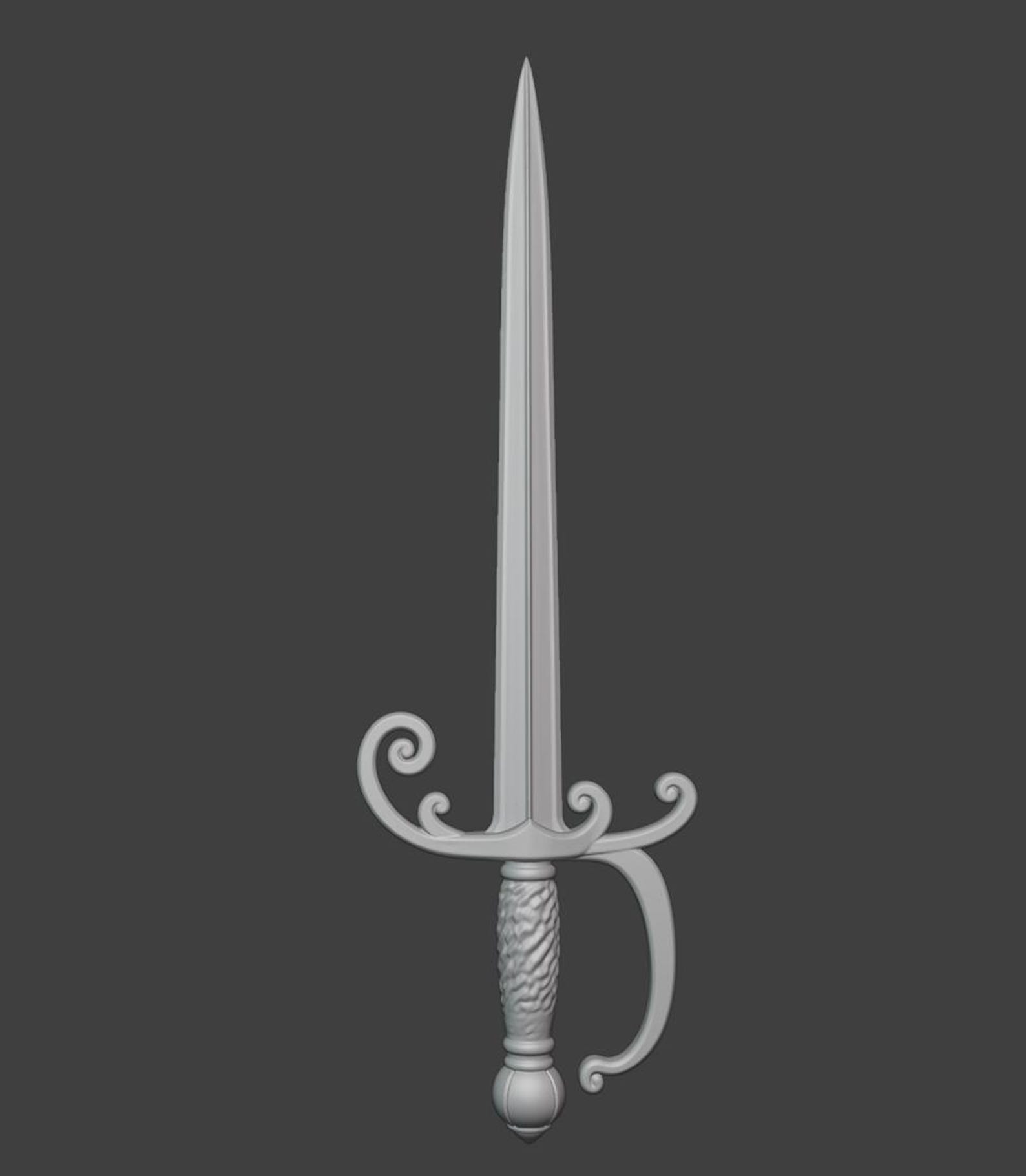 Venetian Laceblade Sword, Ornate Renaissance Rapier thumbnail 6