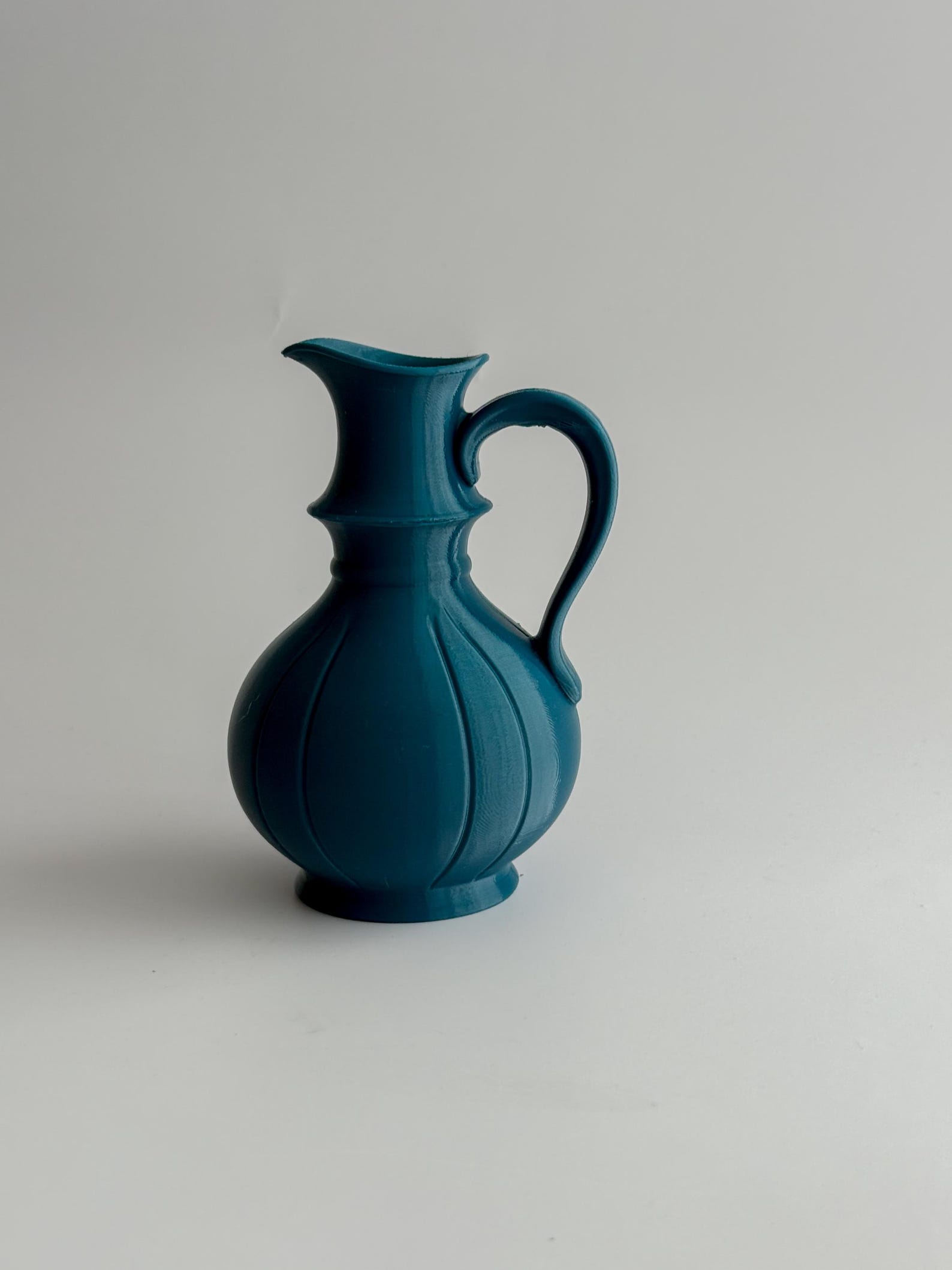 Gothic Narrow Neck Jug, Medieval Pitcher Vase thumbnail 2