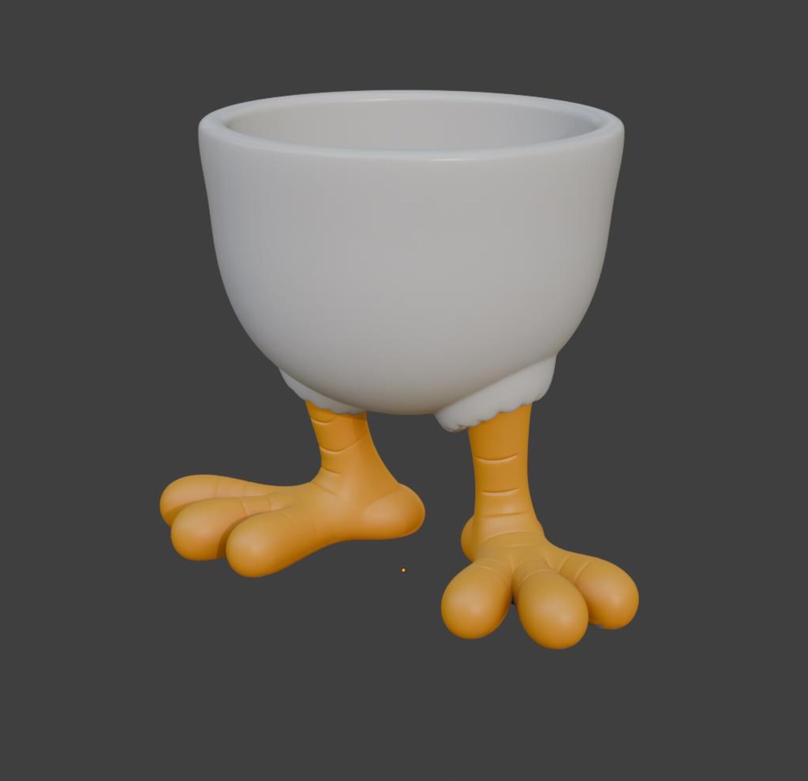 Duck Feet Egg Cup, Funny Chicken Egg Holder thumbnail 4
