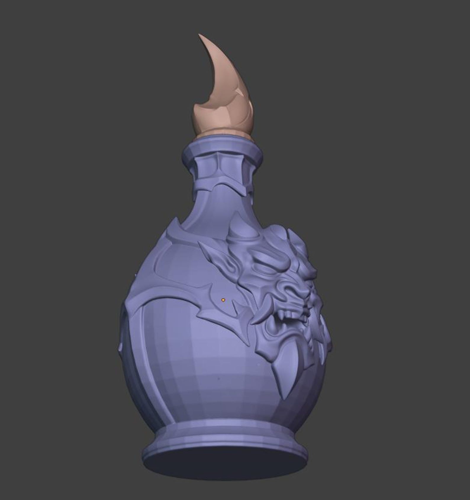 Yokai Oni Potion Bottle - Japanese Demon Flask thumbnail 7