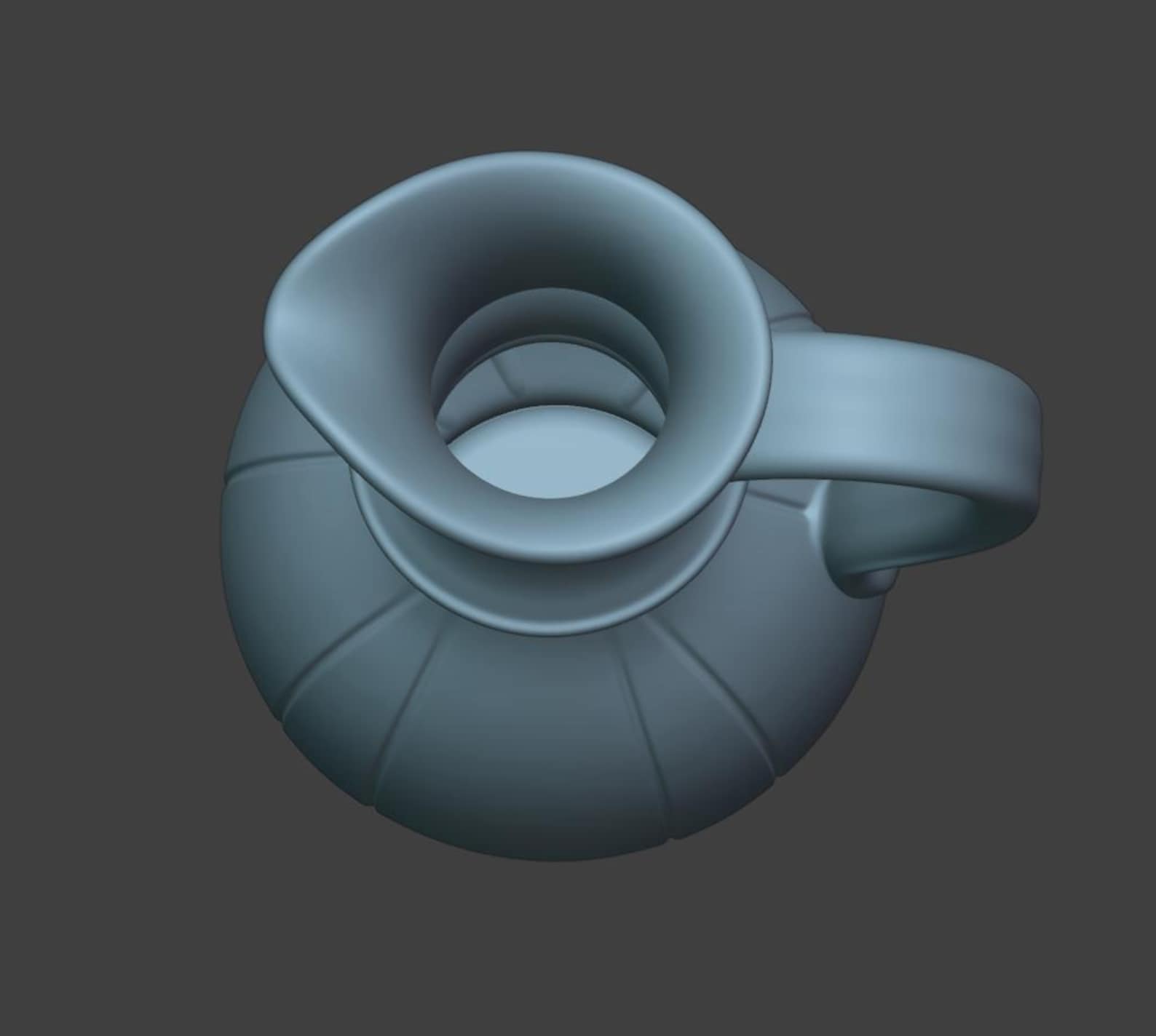 Gothic Narrow Neck Jug, Medieval Pitcher Vase thumbnail 10