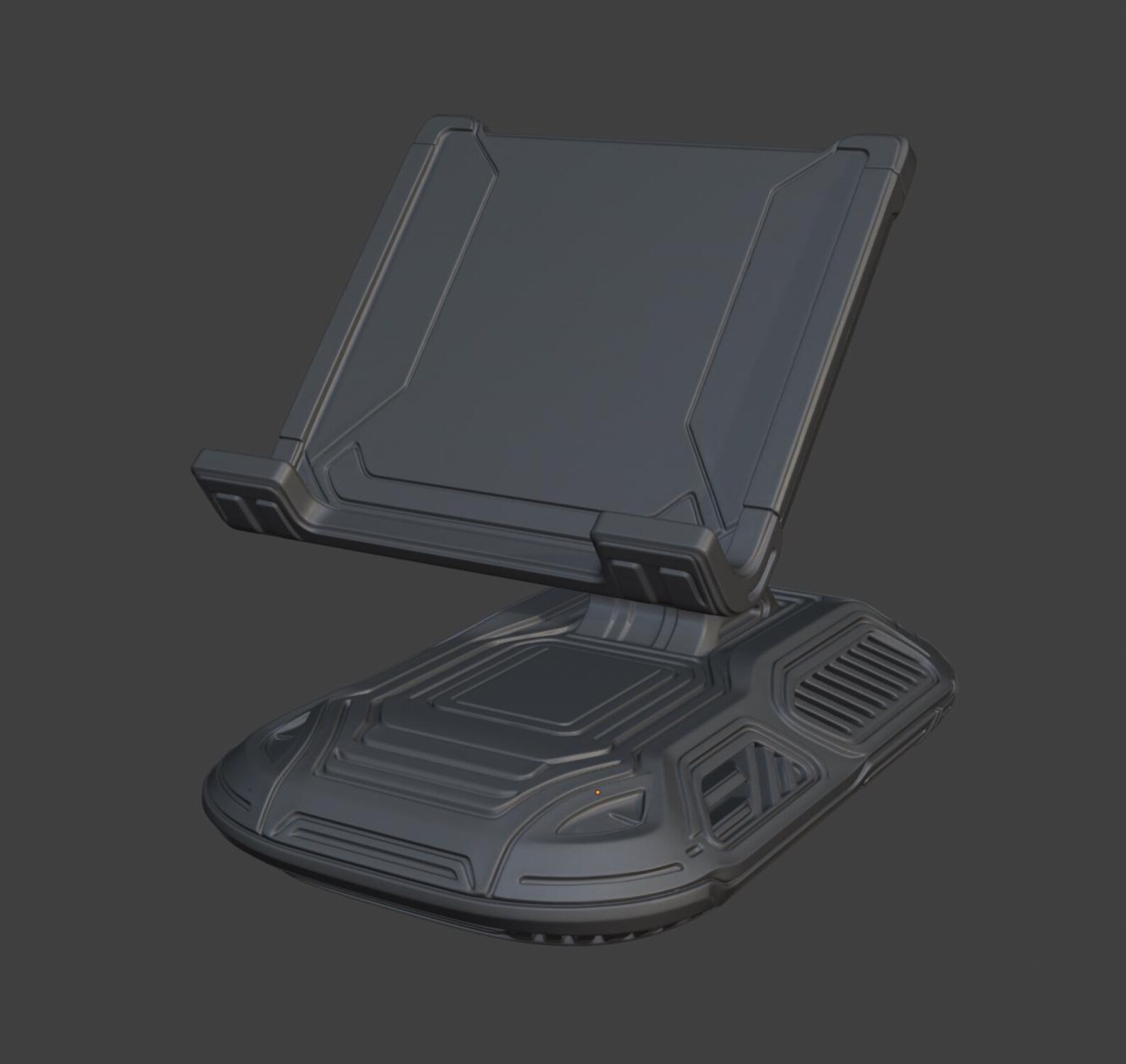 Futuristic Phone Stand, Sci-Fi Dock Holder for Desk thumbnail 9
