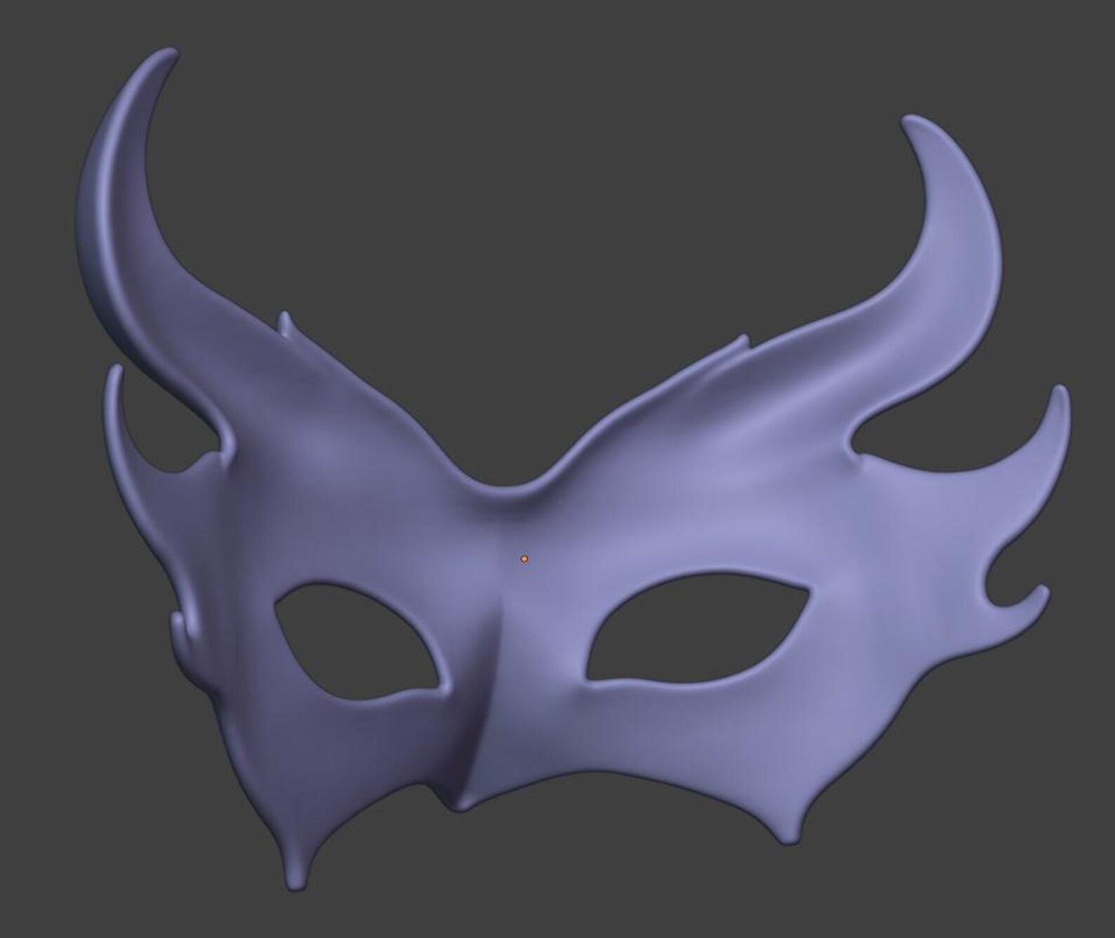 Succubus Demon Mask, Fantasy Horned Cosplay Eye Mask thumbnail 6