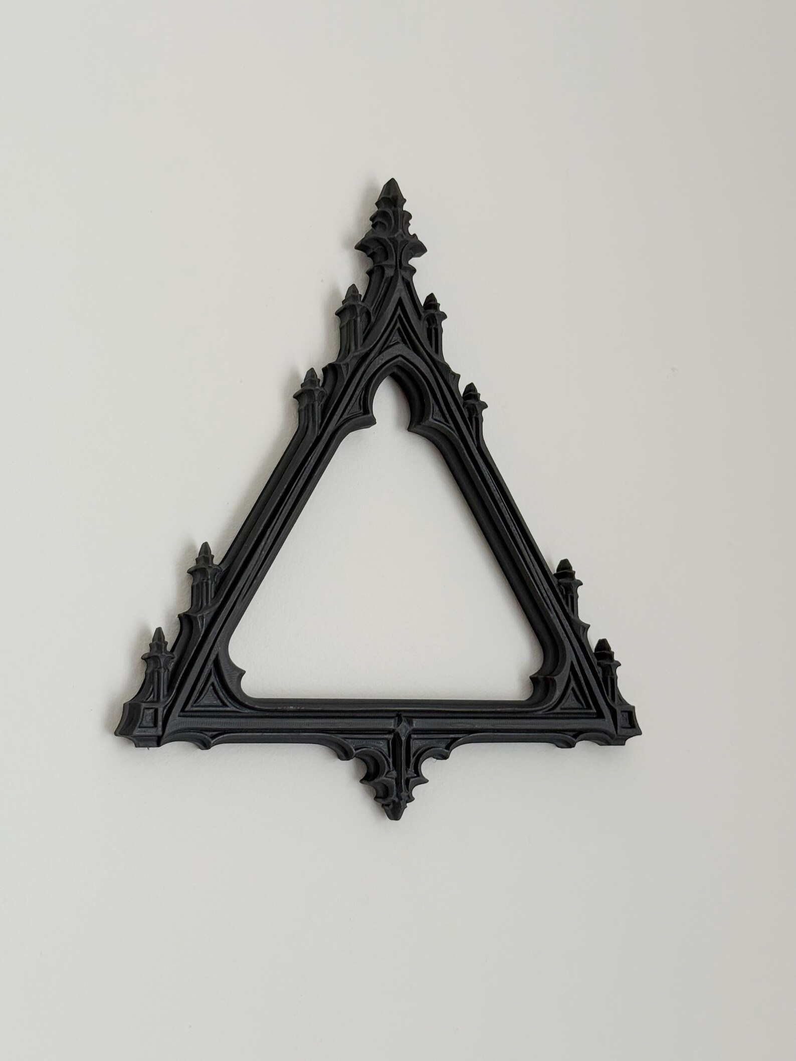 Cathedral Gothic Triangle Wall Frame, Mirror Frame thumbnail 7