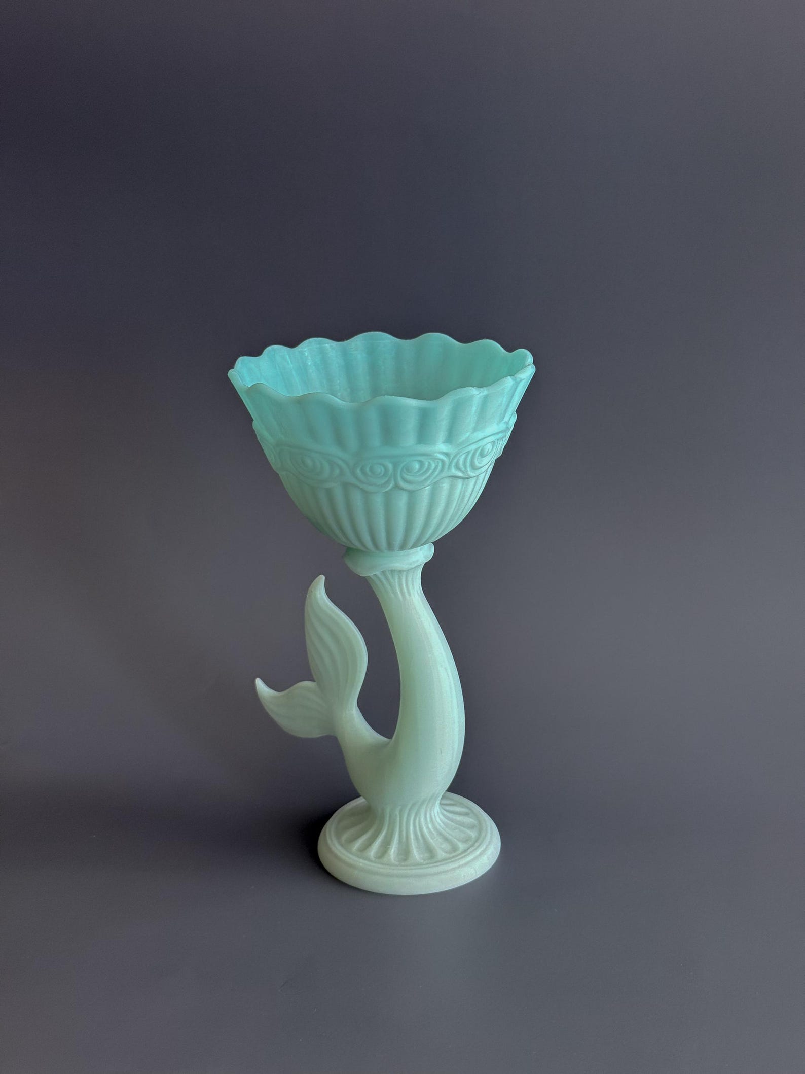 Mermaid Shell Chalice, Fantasy Ocean Goblet Decor thumbnail 3