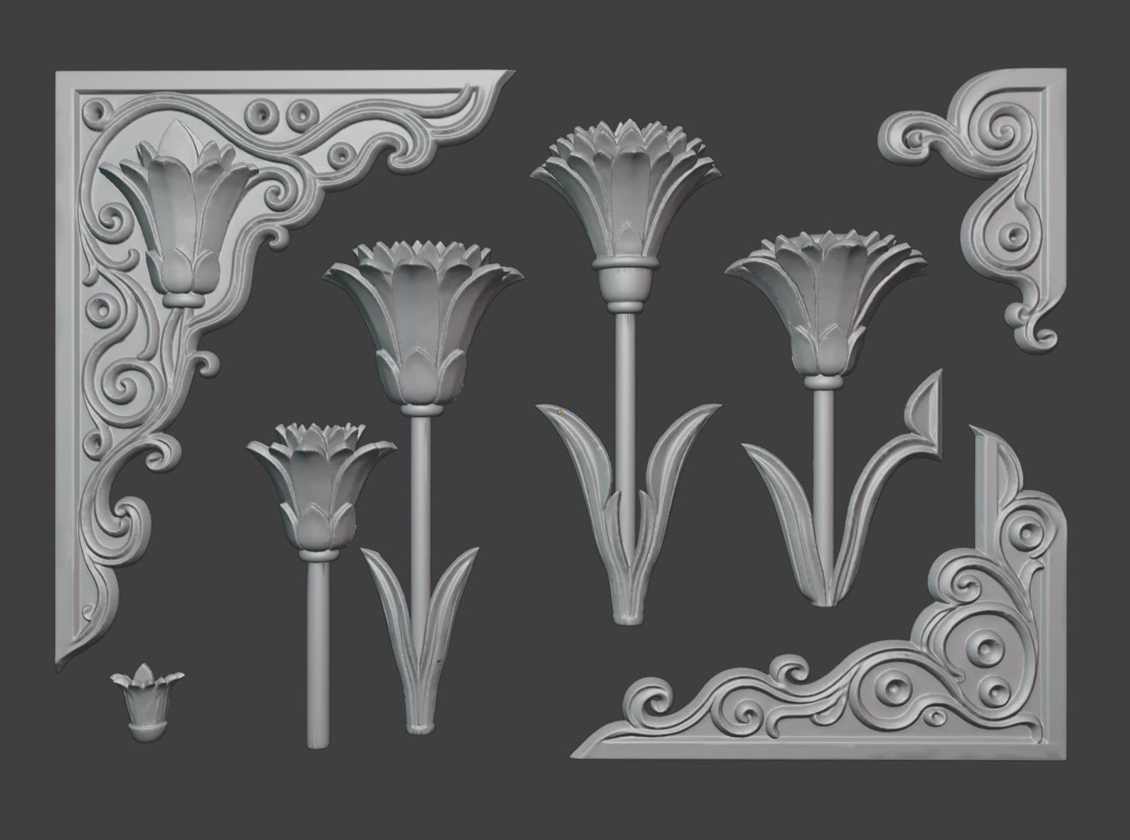 Egyptian Lotus Book Cover & Corner Set thumbnail 3