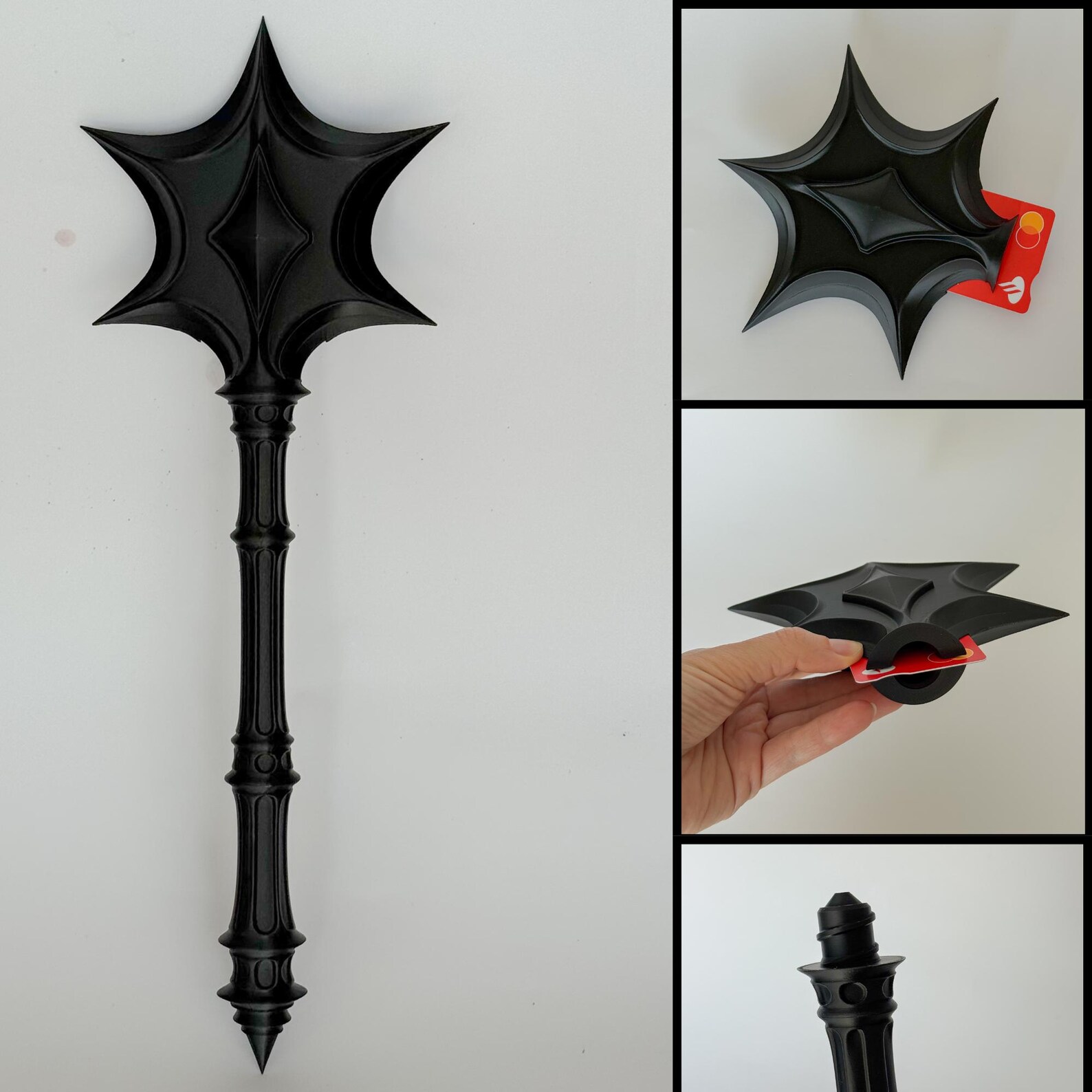 Gothic Credit Card Wand Holder, Witchy Payment Wand thumbnail 3