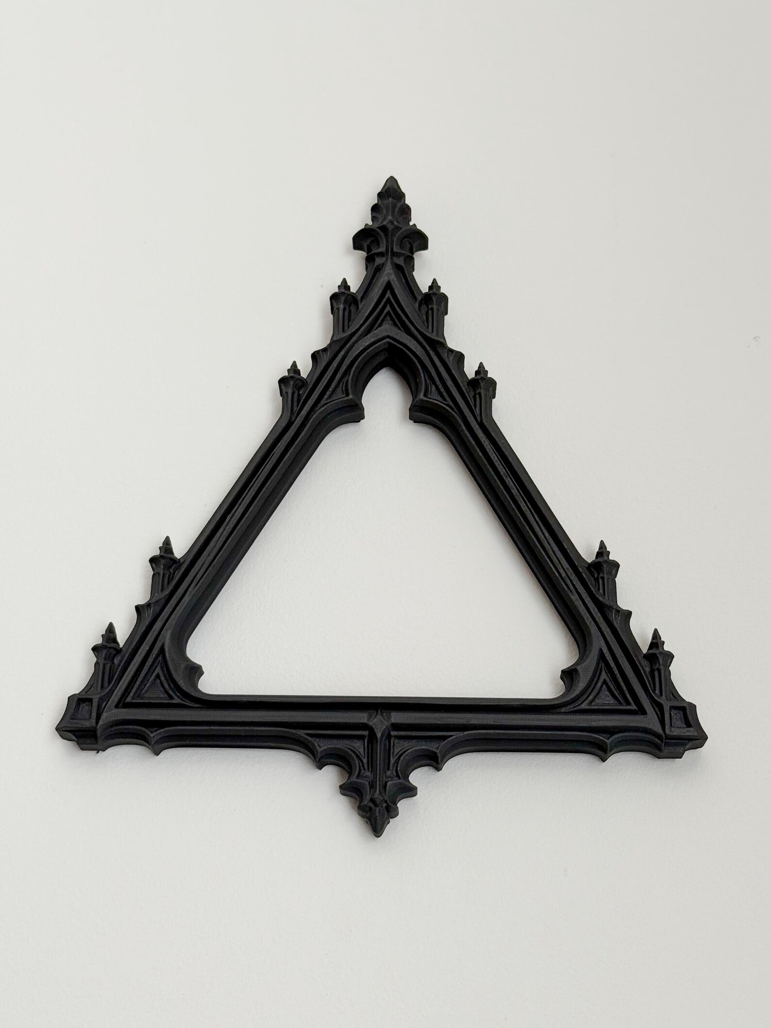 Cathedral Gothic Triangle Wall Frame, Mirror Frame thumbnail 4