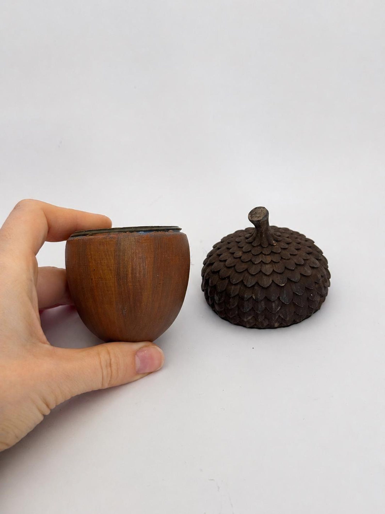 Acorn Trinket Box / Woodland Jewelry Box thumbnail 2