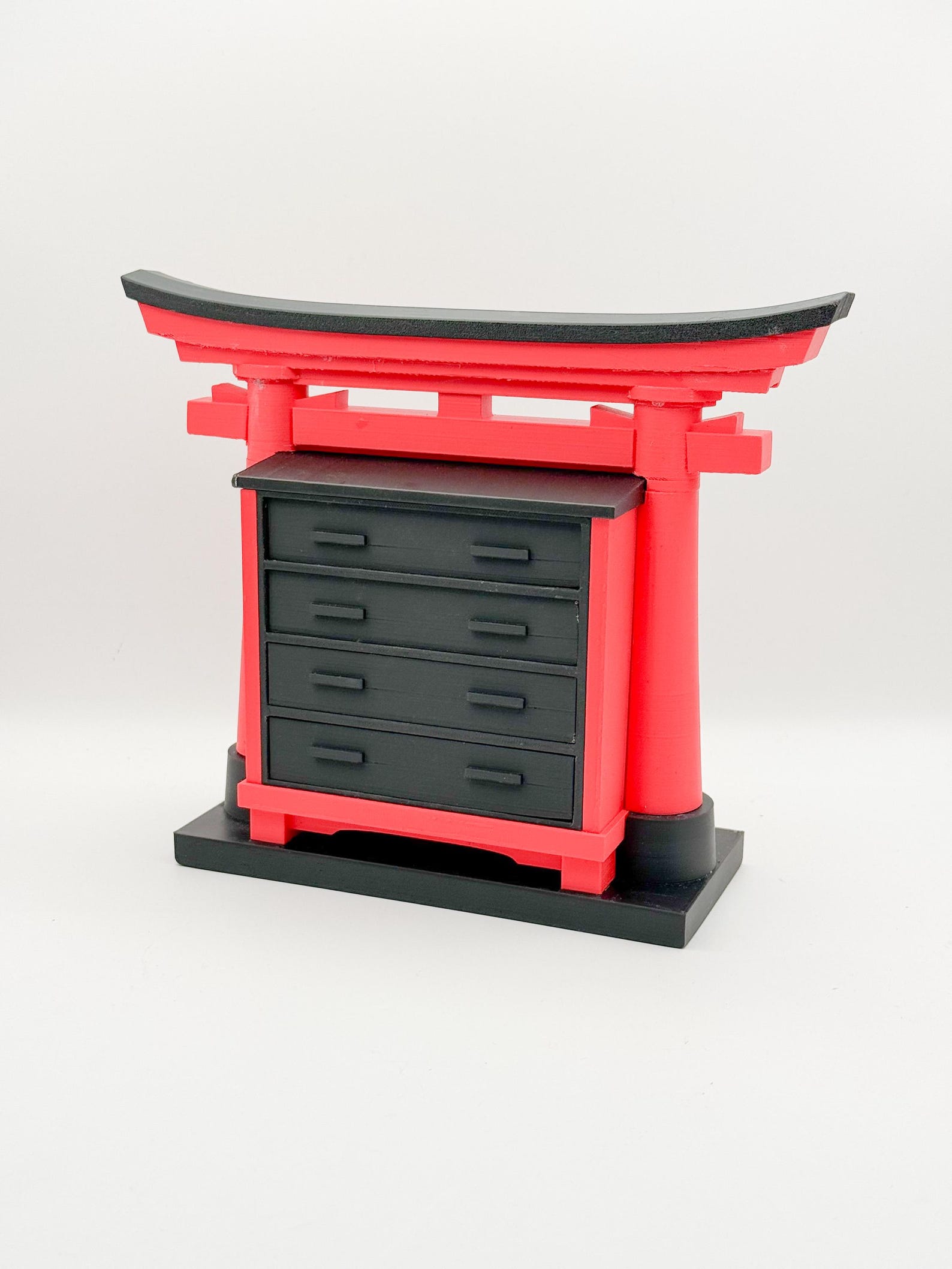 Japanese Torii Dresser, Zen Desk Organizer thumbnail 2
