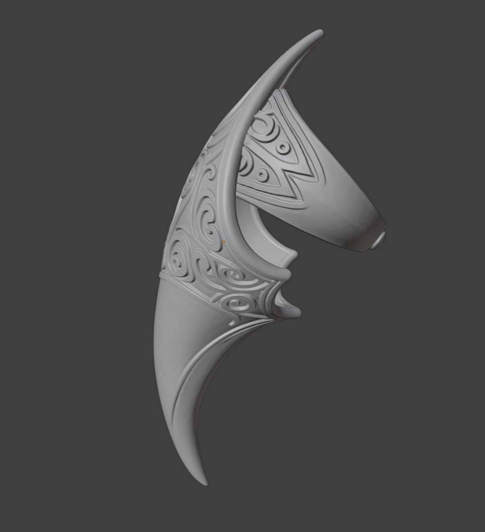 Crow Claw Ring, Gothic Raven Talon Ring thumbnail 9