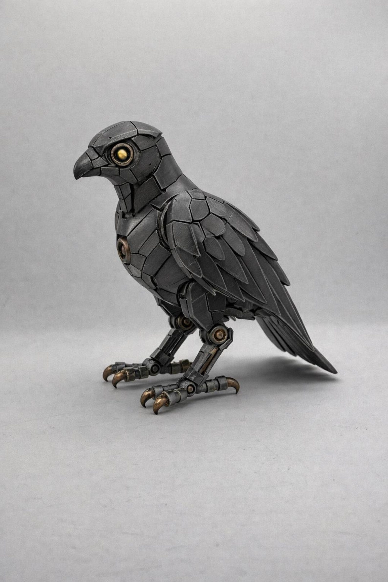 Mechanical Falcon, Futuristic Robot Bird thumbnail 7