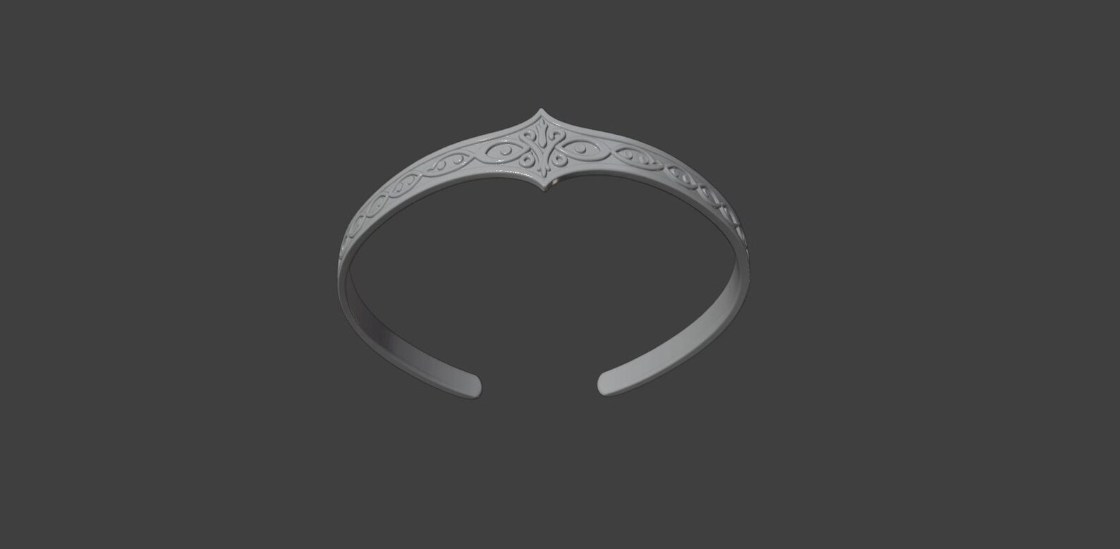 Celtic Princess Circlet - Fantasy Crown Headband thumbnail 7
