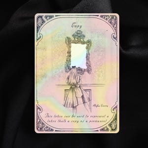 Kopiera Token Foil MTG original blyertskonst