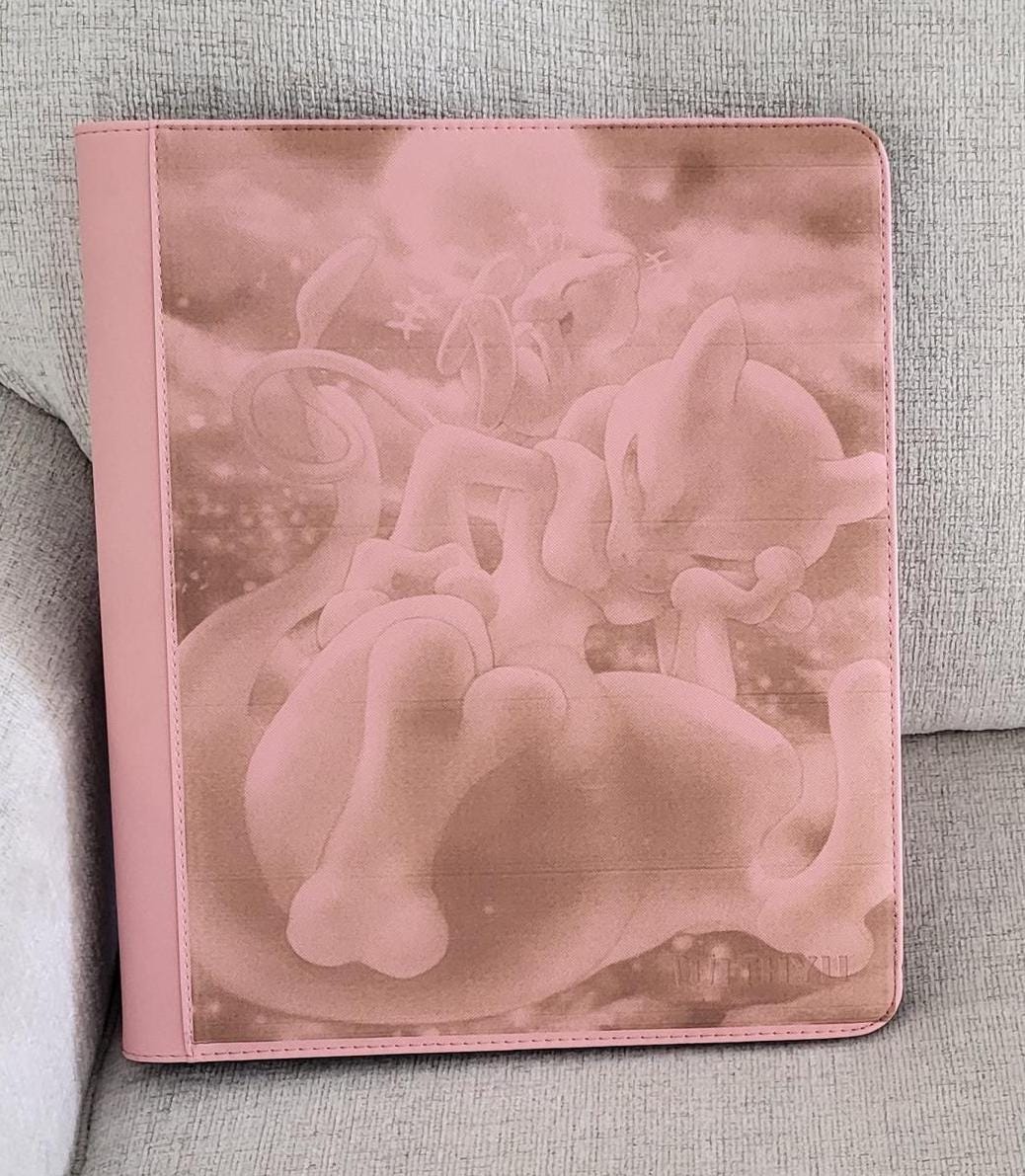 Custom Laser Engraved Toploader TCG Binders - Etsy