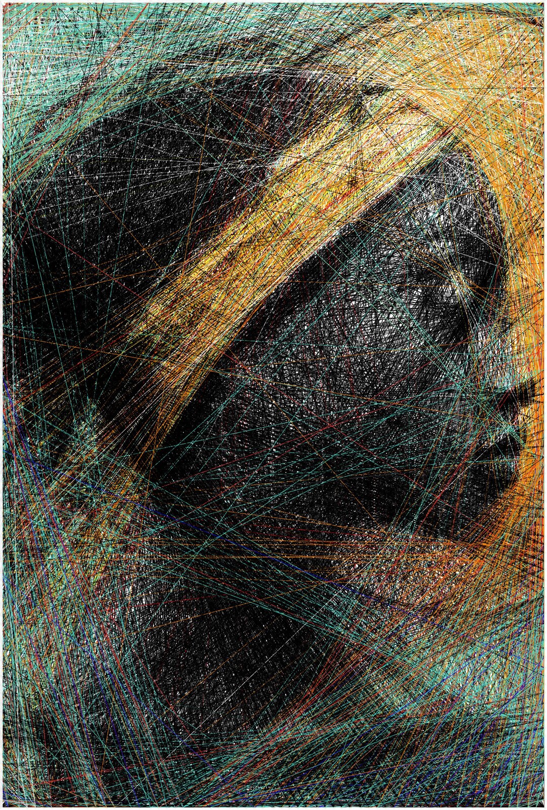 Hyper Realistic String Art Portrait Template (35x50cm) DIY (digital ...