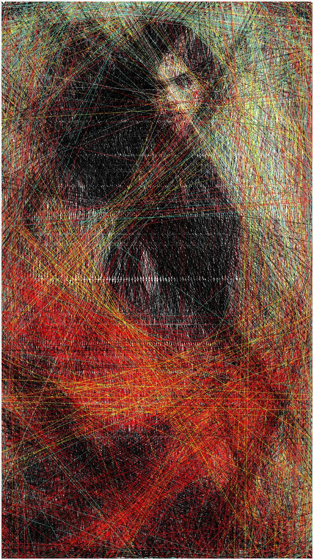 Hyper Realistic String Art Portrait Template (35x50cm) DIY (digital ...