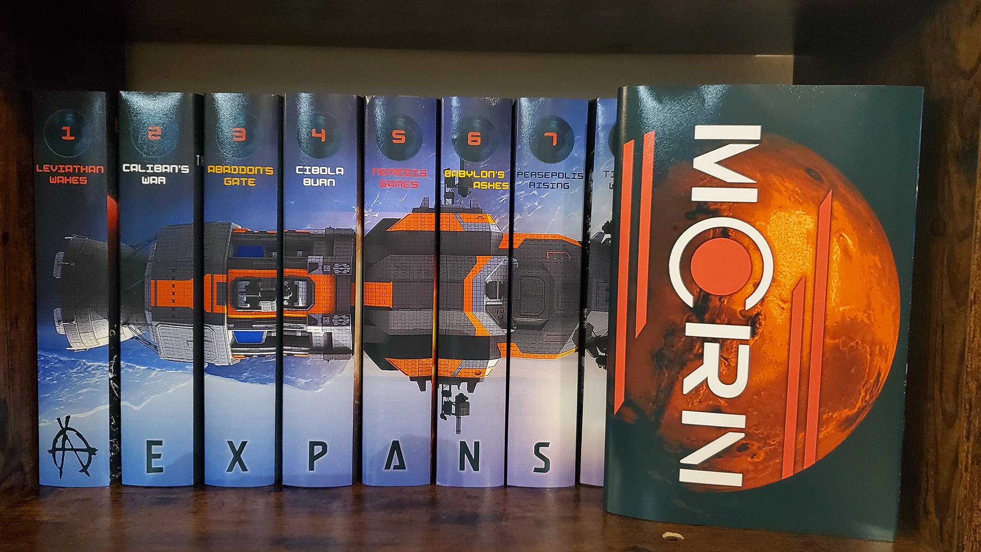 The Expanse Book Covers / Dust Jackets. COMPLETE Custom Set
